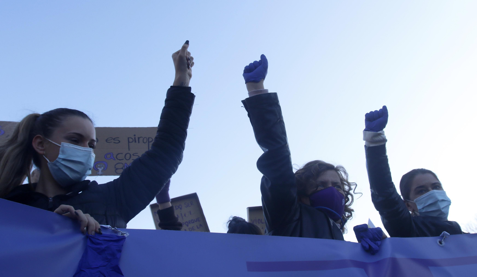La manifestación del 8M en Córdoba, en fotografías