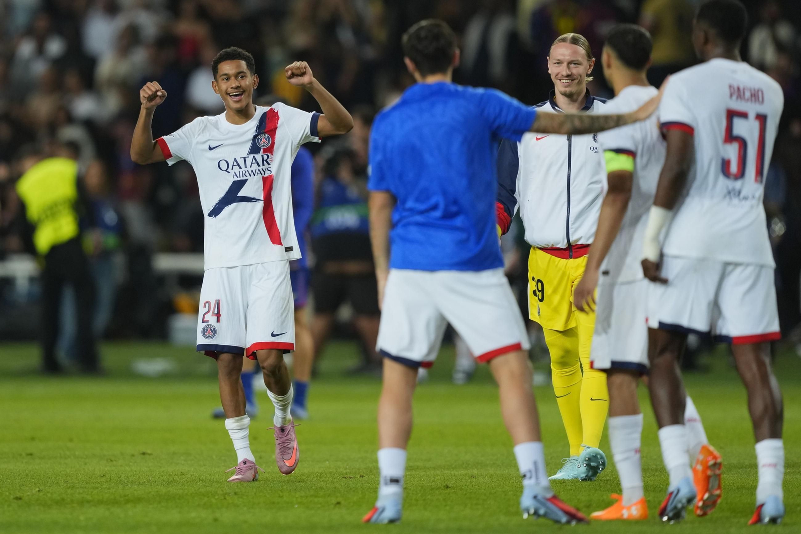 Las mejores fotos del Barcelona-PSG