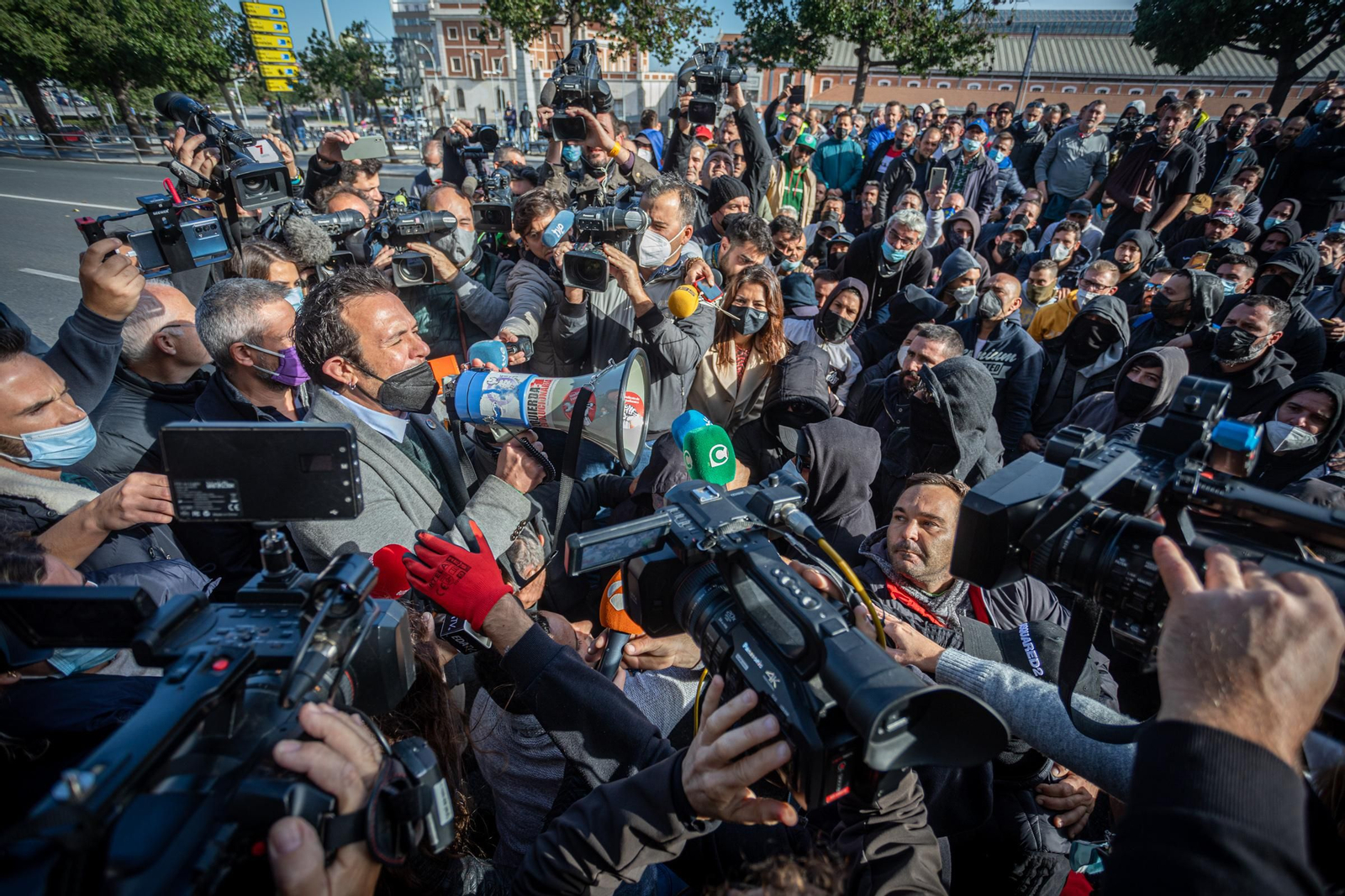 Las imágenes de la tercera jornada de la huelga del metal en Cádiz