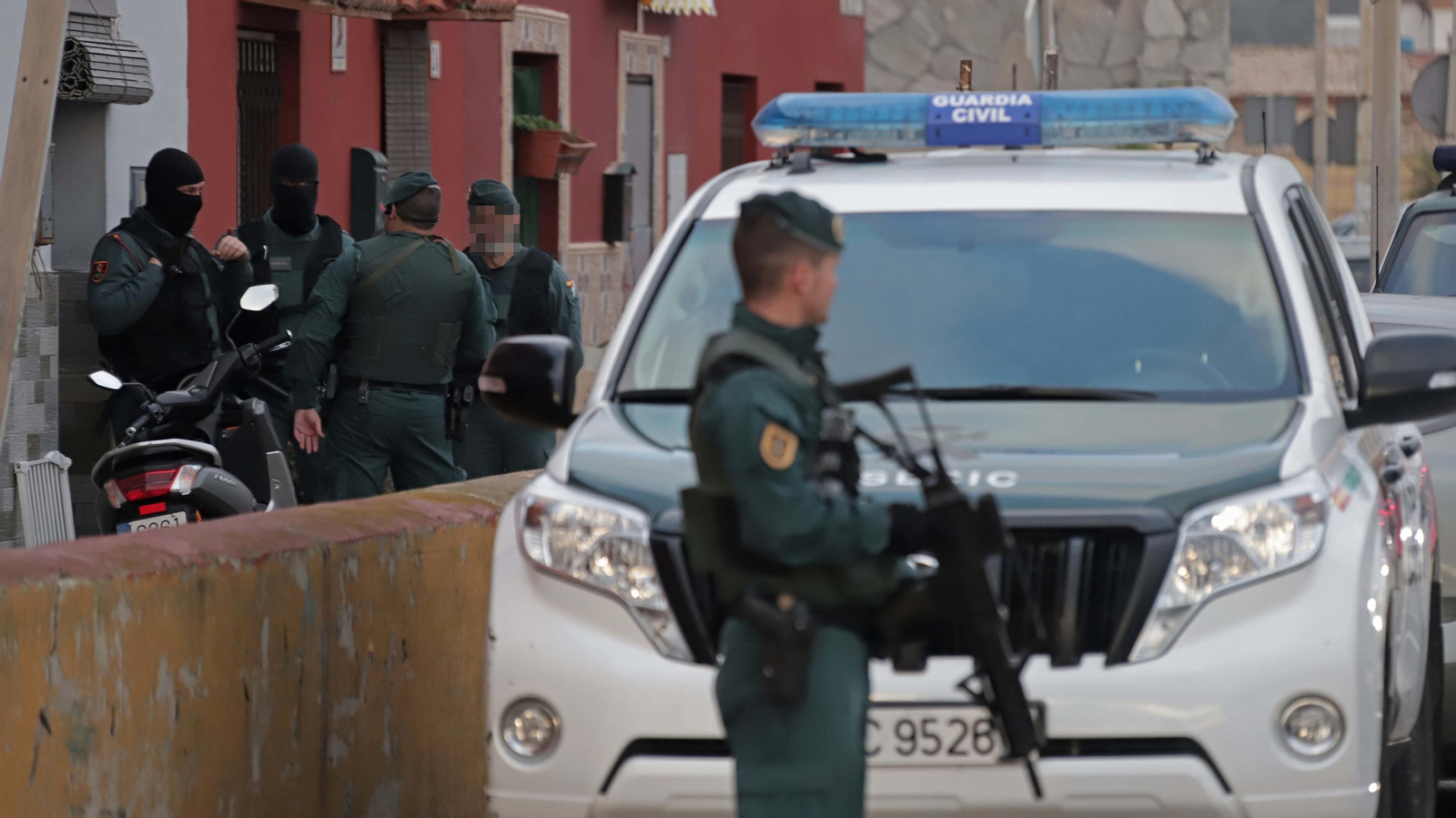 Imágenes de la macrooperación antidroga de la Guardia Civil en La Línea