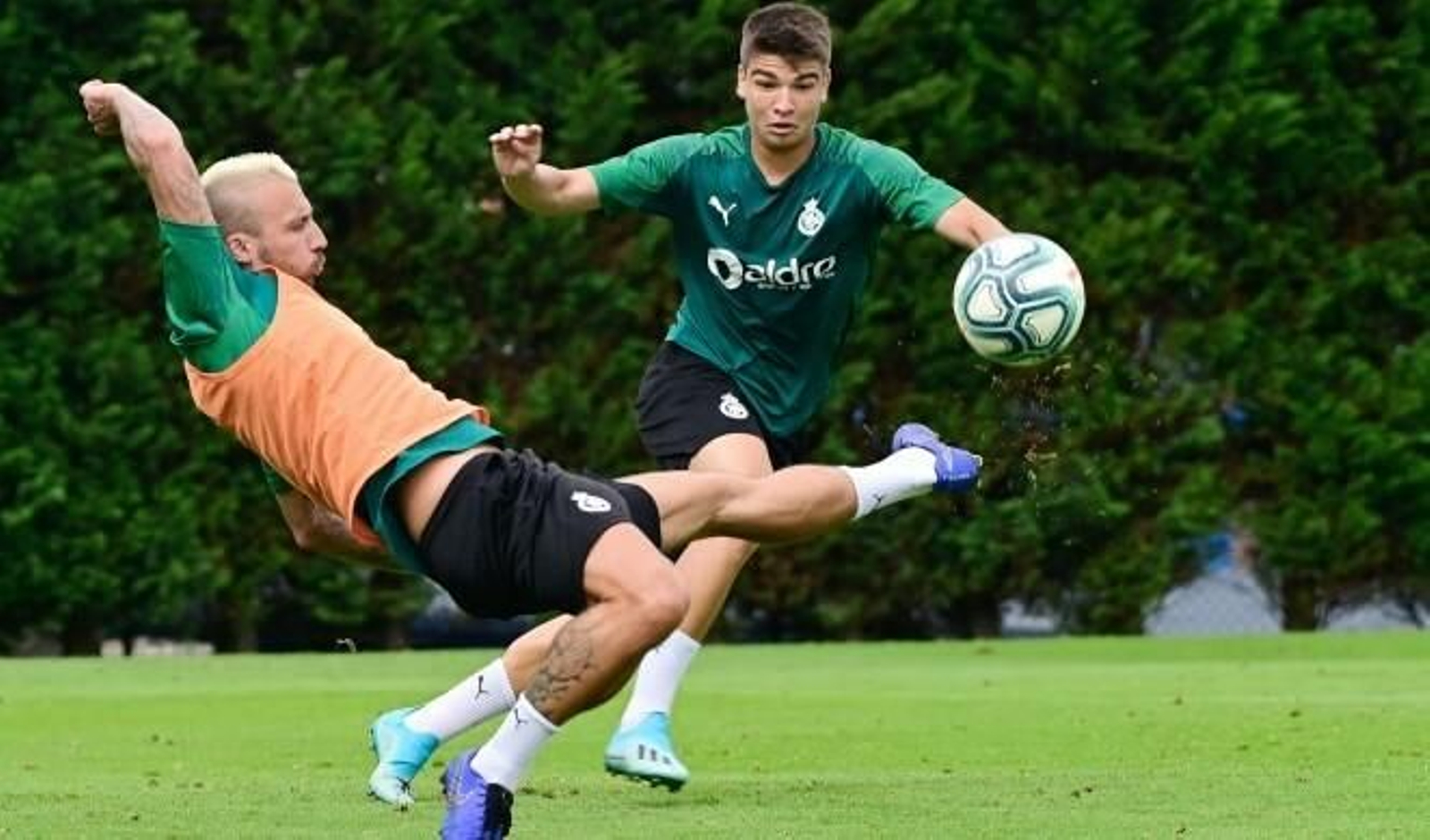 Alexis Ruano, jugador del Racing de Santander. Alexis Ruano, jugador del Racing de Santander.