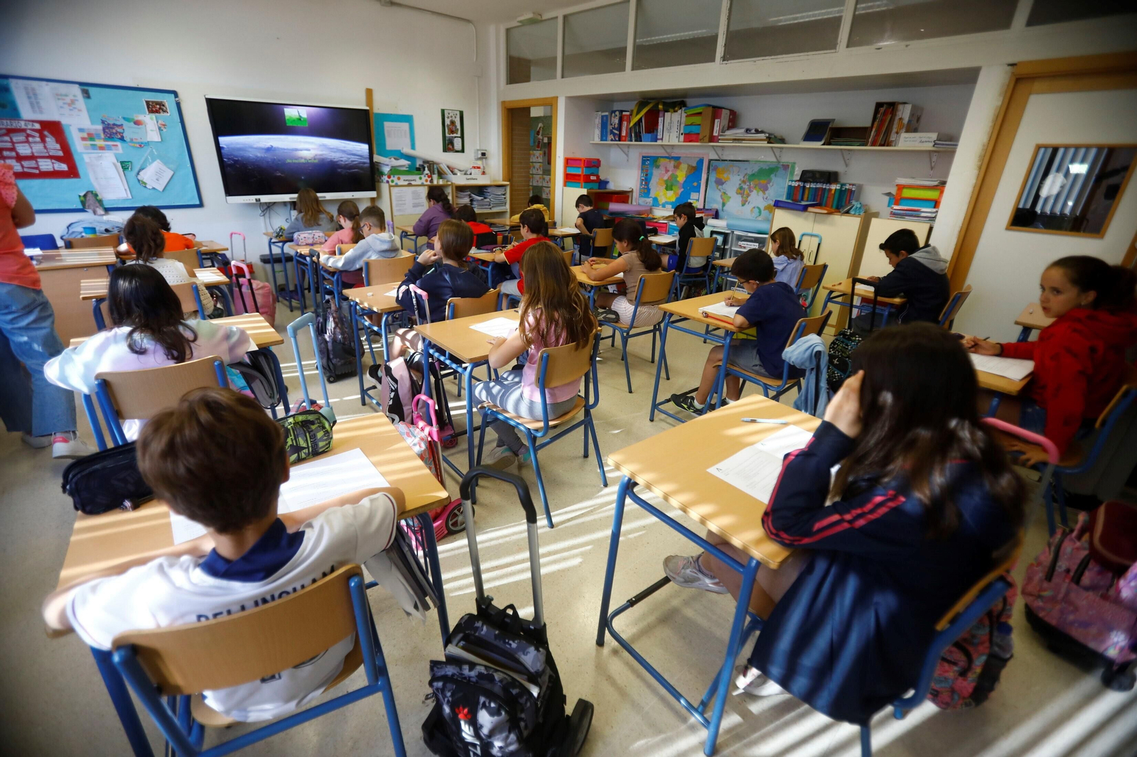Evaluación de diagnóstico en un colegio de Córdoba. Evaluación de diagnóstico en un colegio de Córdoba.