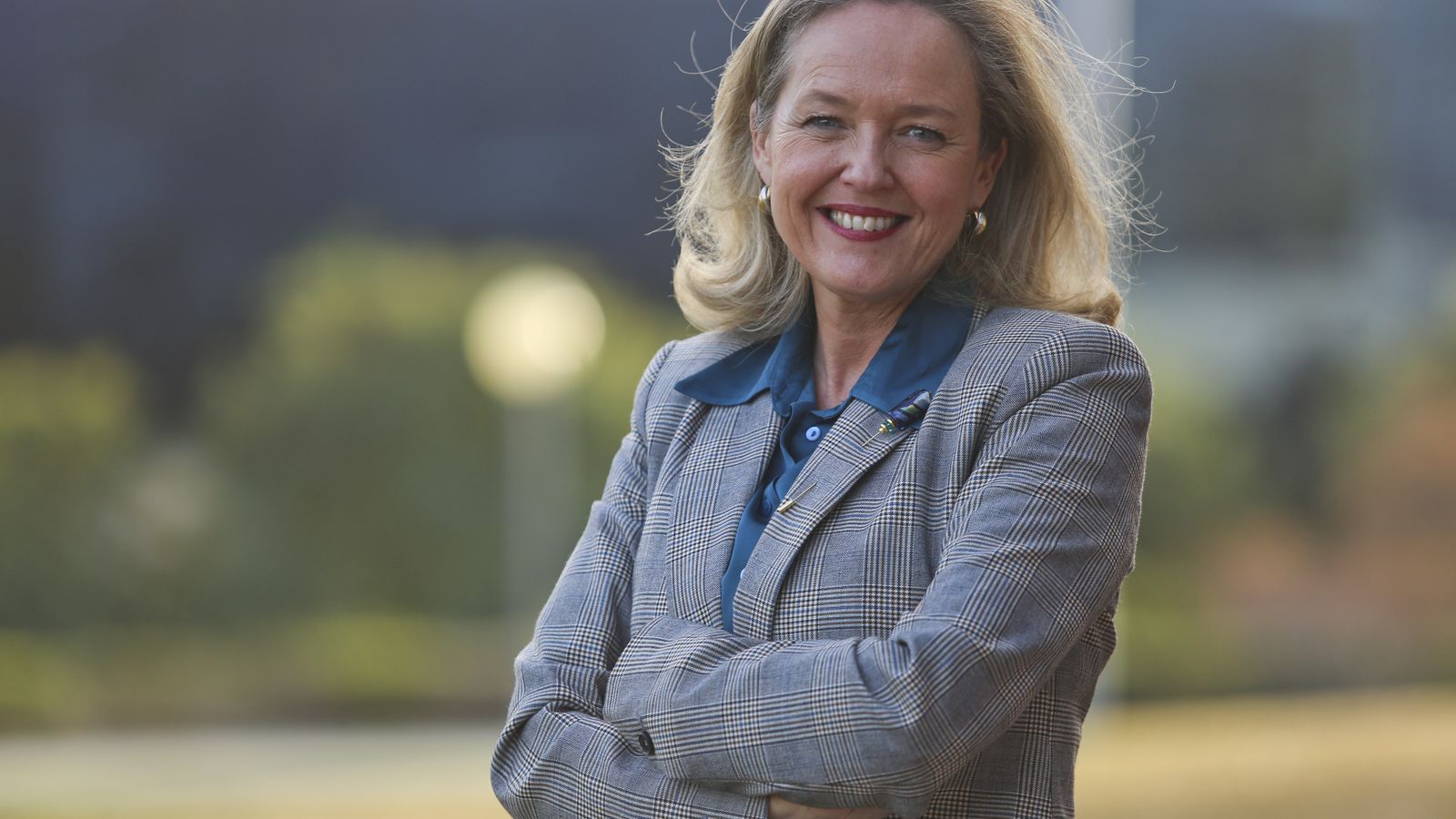 Nadia Calviño visitó el Málaga Tech Park.
