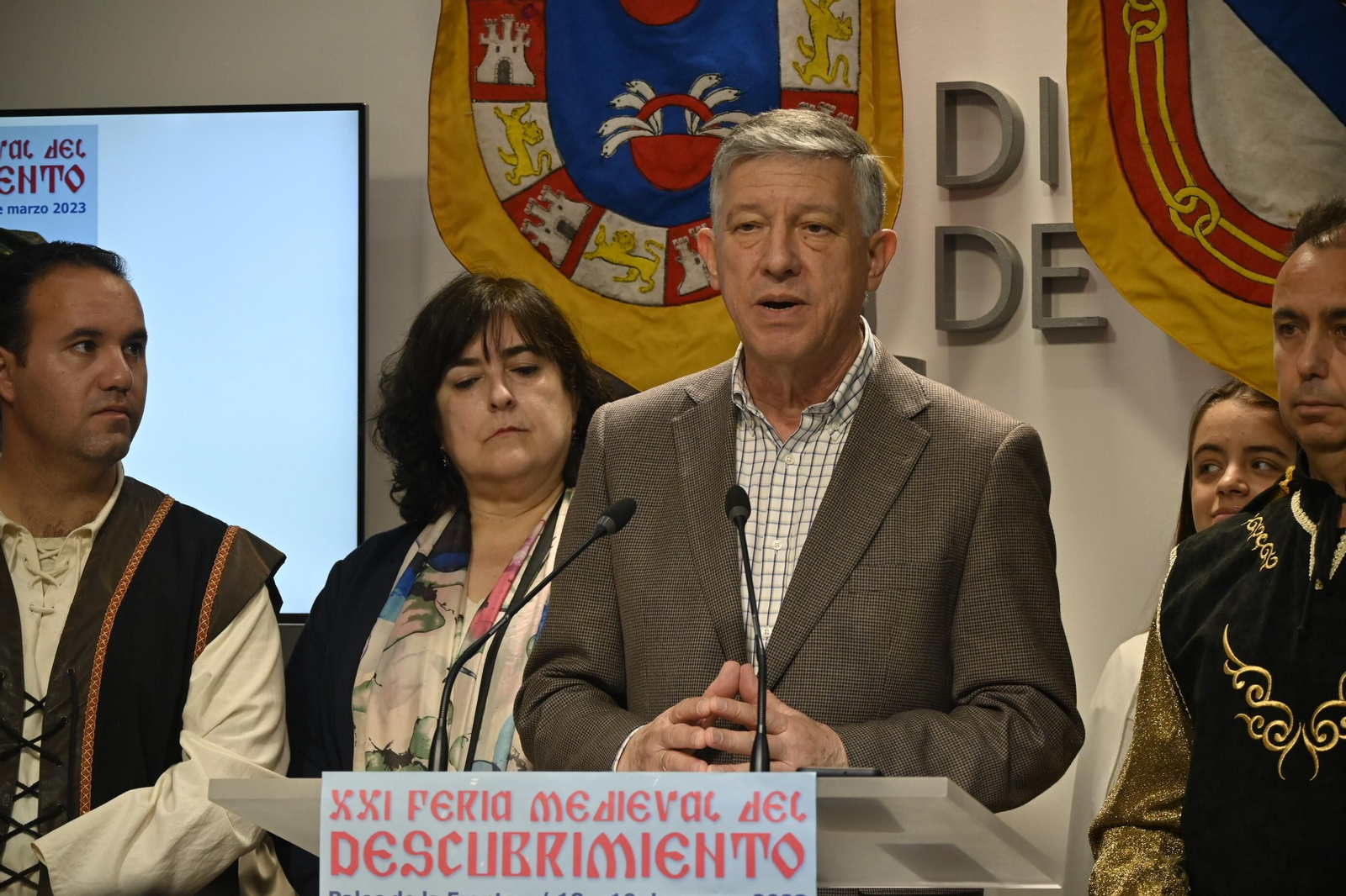 Presentación de la Feria Medieval de Palos en imágenes