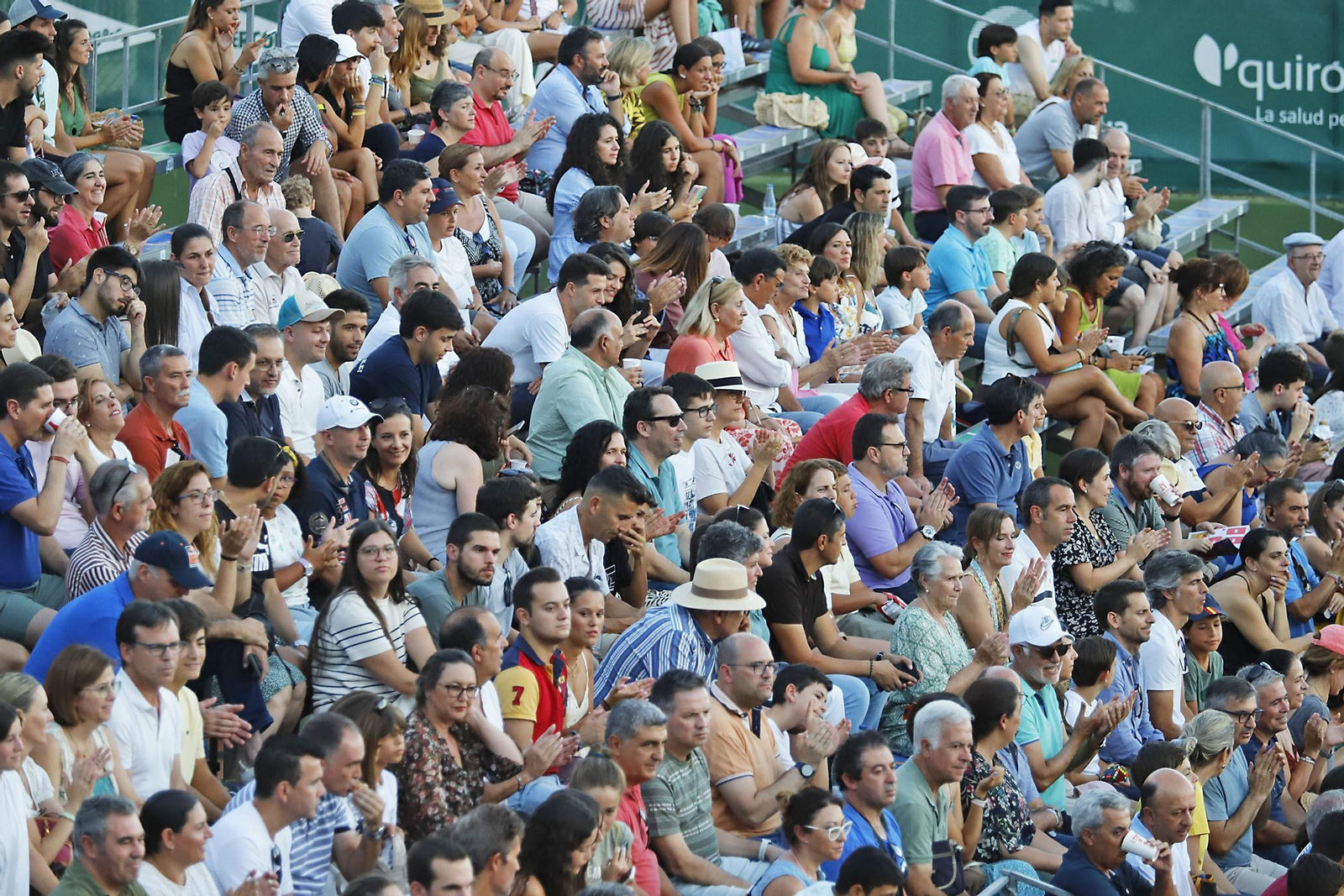 Imágenes del ambiente en la final femenina de la Copa del Rey de tenis de Huelva
