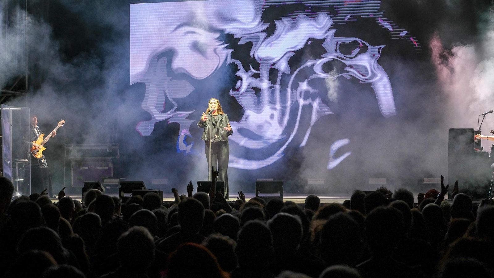 Concierto de Luz Casal en el CAAC