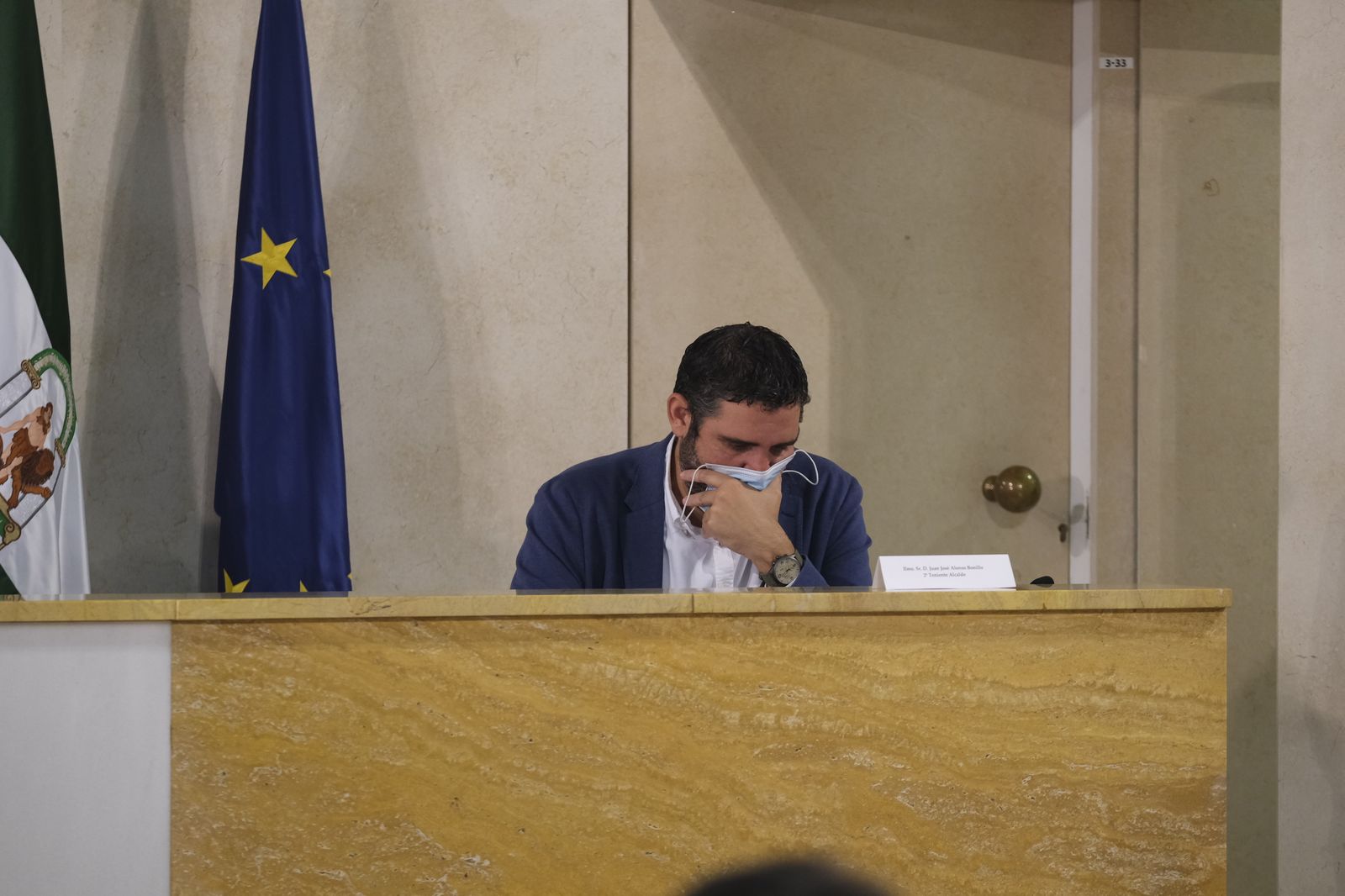 Fotogalería pleno ordinario Ayuntamiento de Almería.