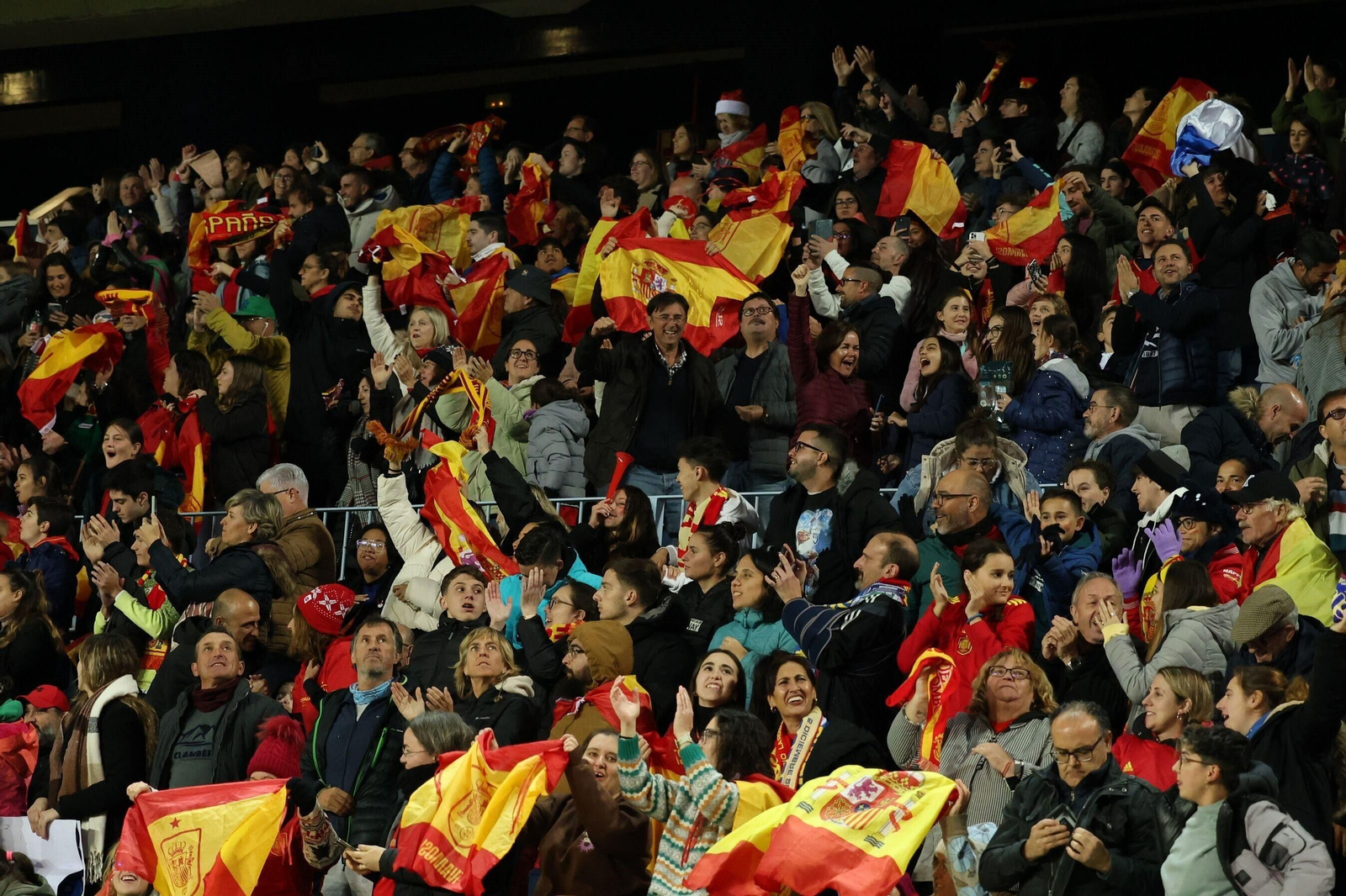 España-Suecia, en fotos