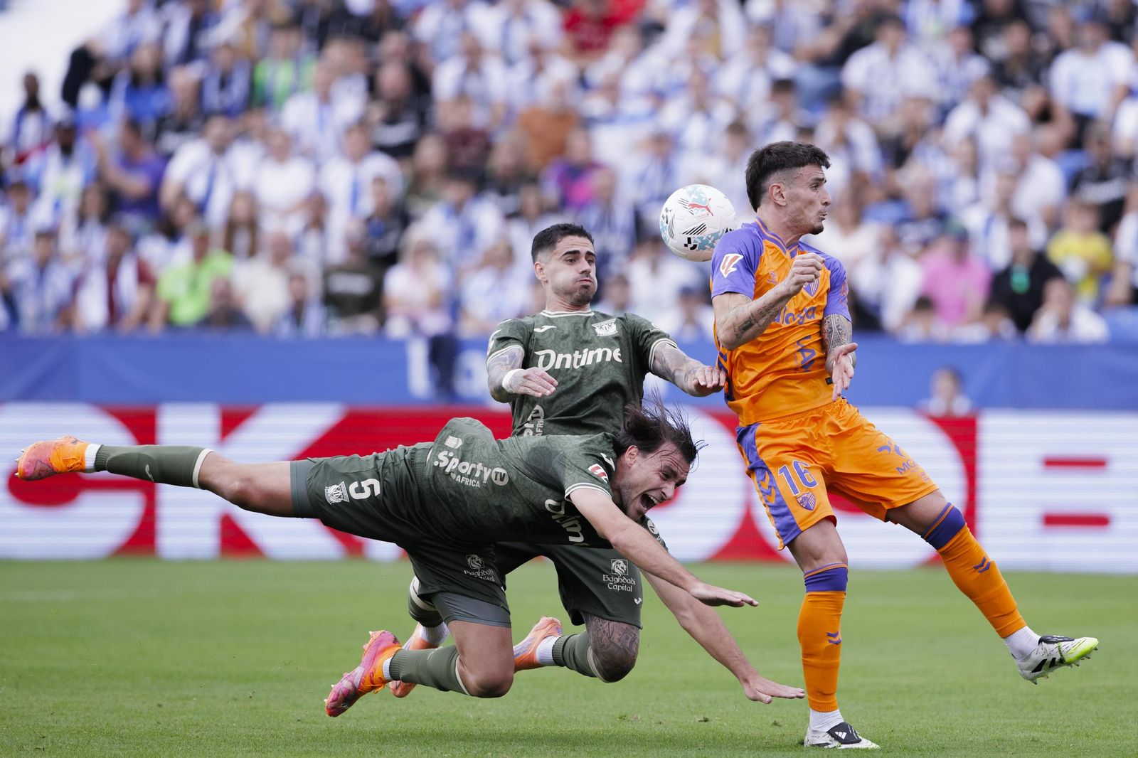 Leganés-Málaga CF, en fotos