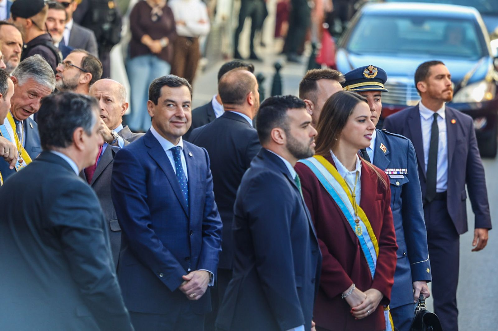 La llegada de S.M. el Rey Felipe VI a Palos de la Frontera, en fotografías