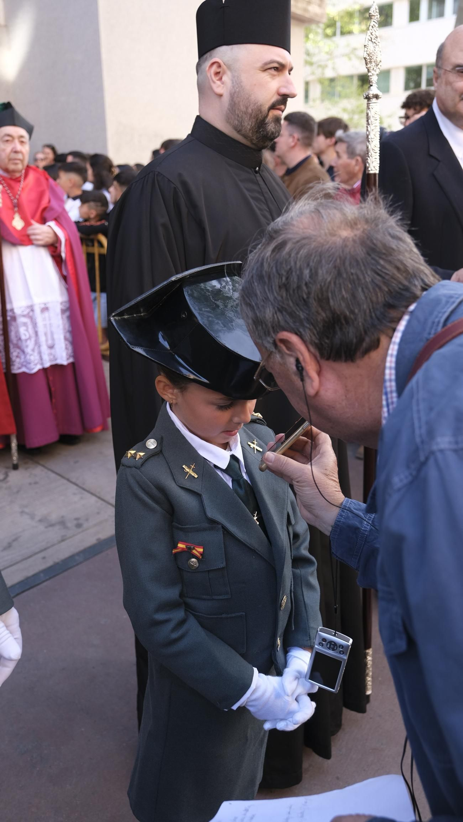 La procesión de Pasión en Almería, en imágenes