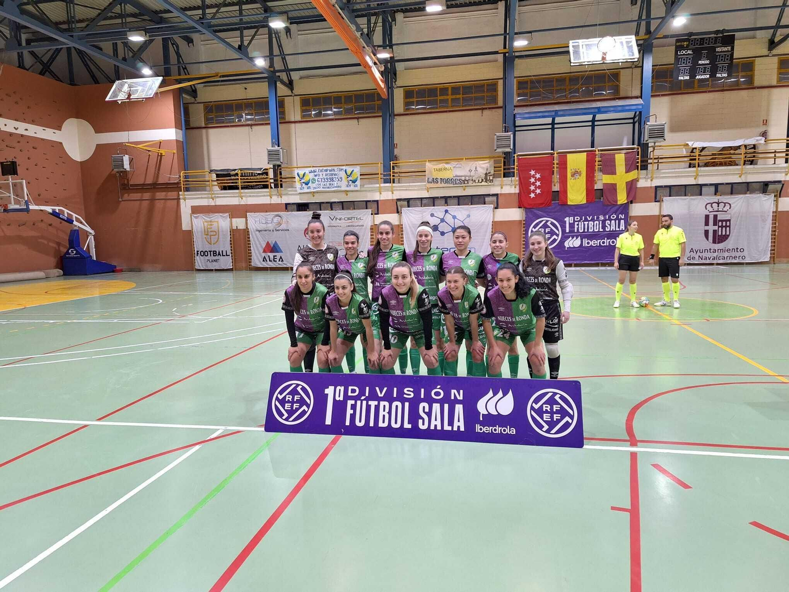 El equipo del Atlético Torcal. El equipo del Atlético Torcal.