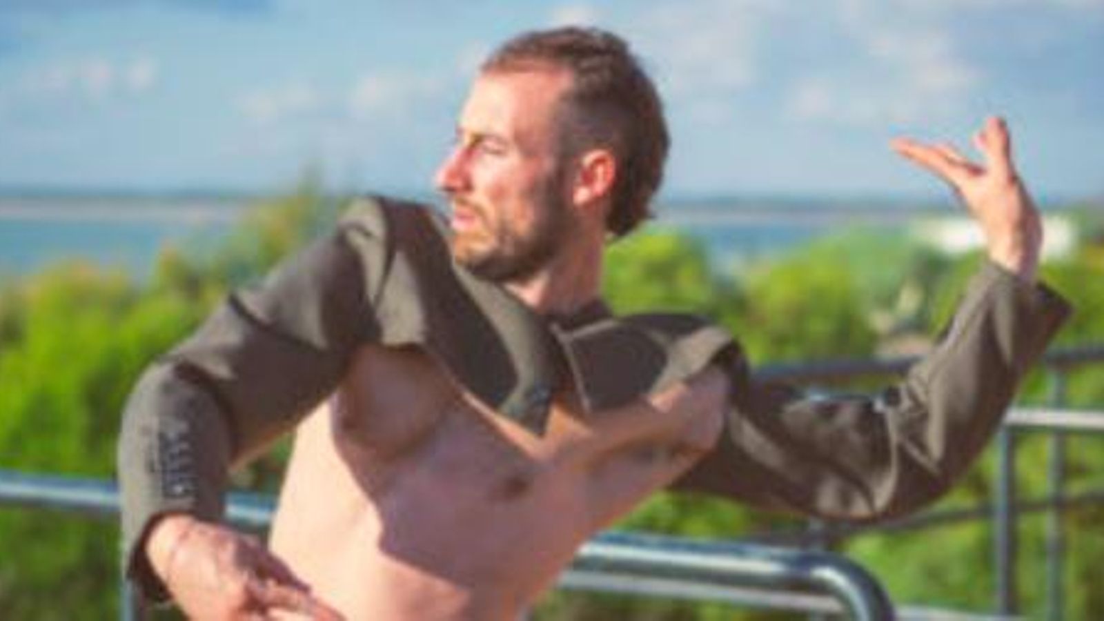 El bailarín sanluqueño, Álvaro Silvag