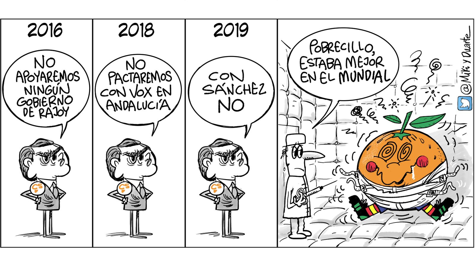 Demasiado para Naranjito