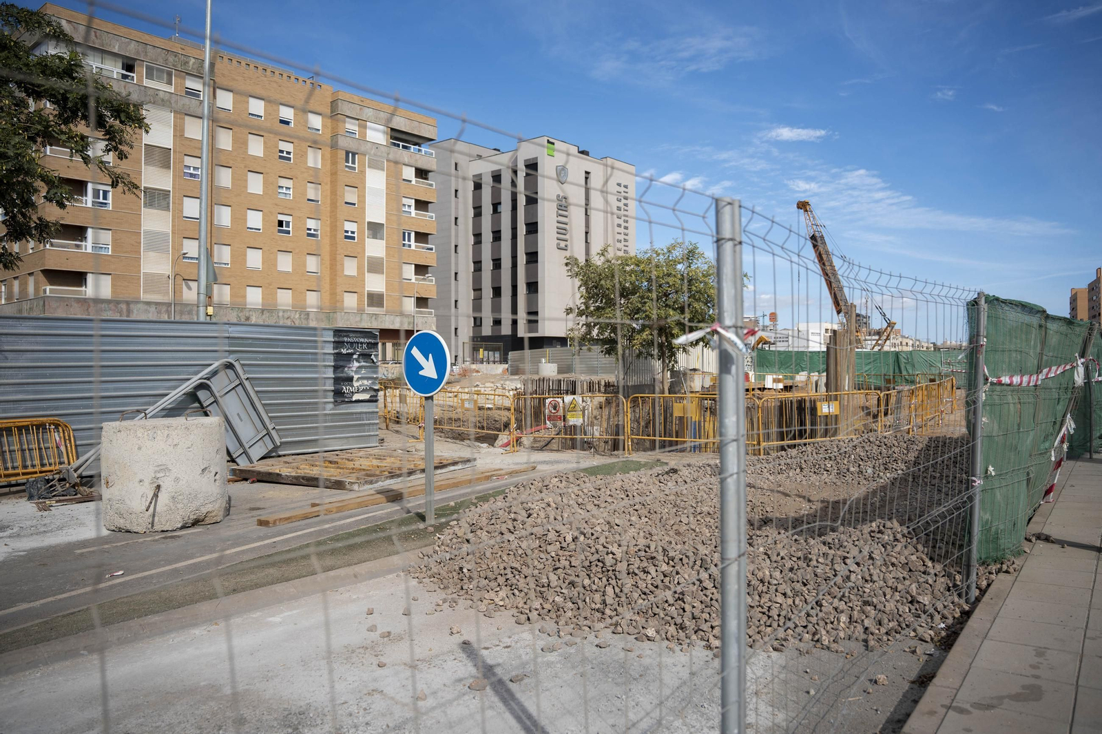 Así avanzan las obras del soterramiento ferroviario en Almería