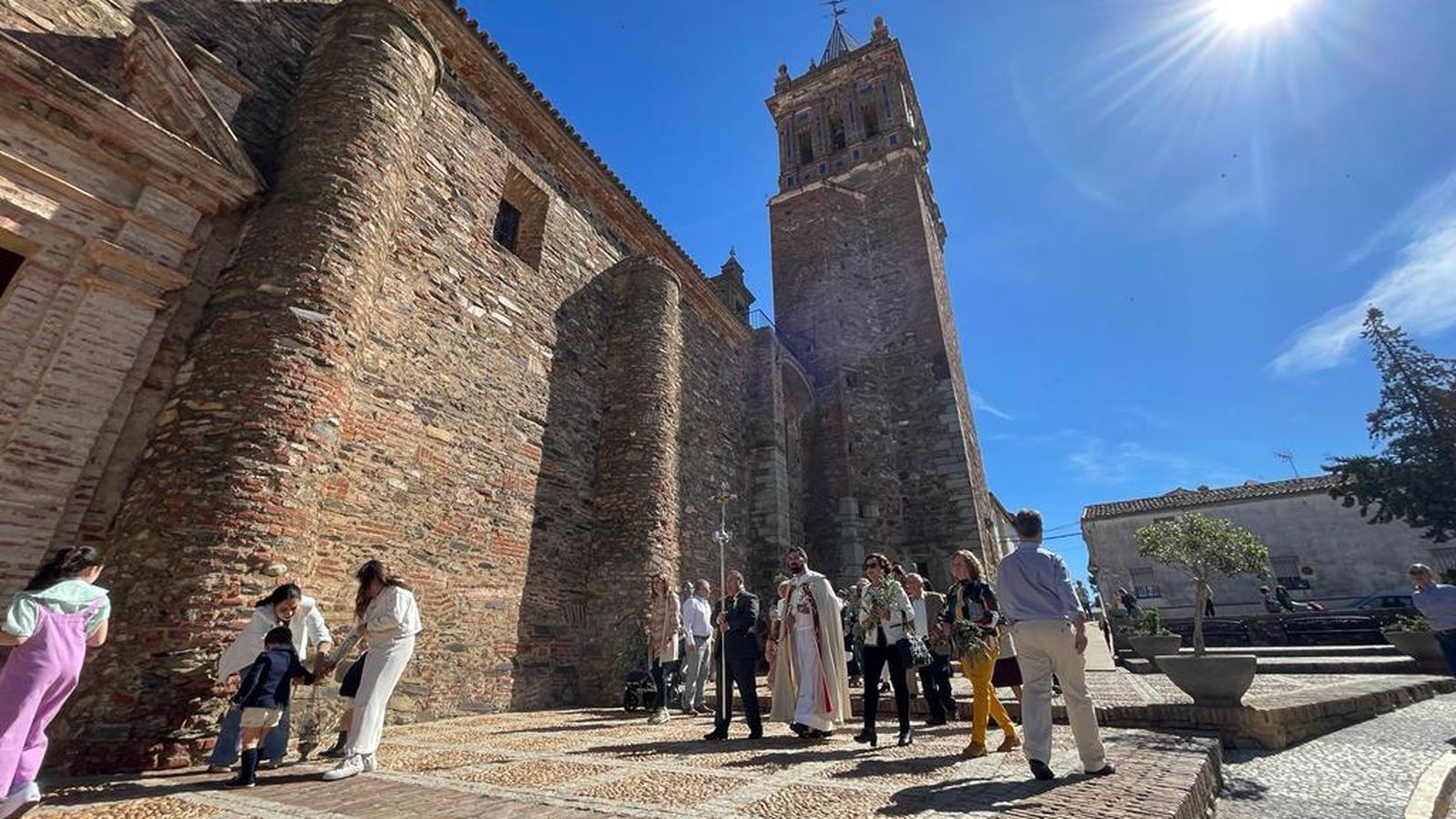 Procesión de Ramos en Zalamea la Real.
