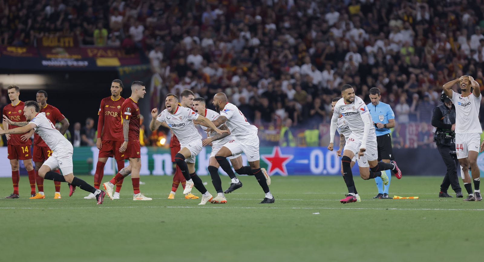 Las imágenes de la celebración del Sevilla fc