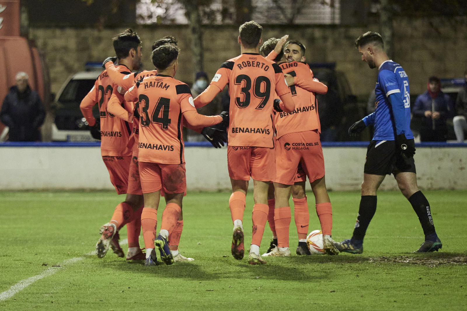 El Peña Sport-Málaga CF de Copa del Rey, en fotos