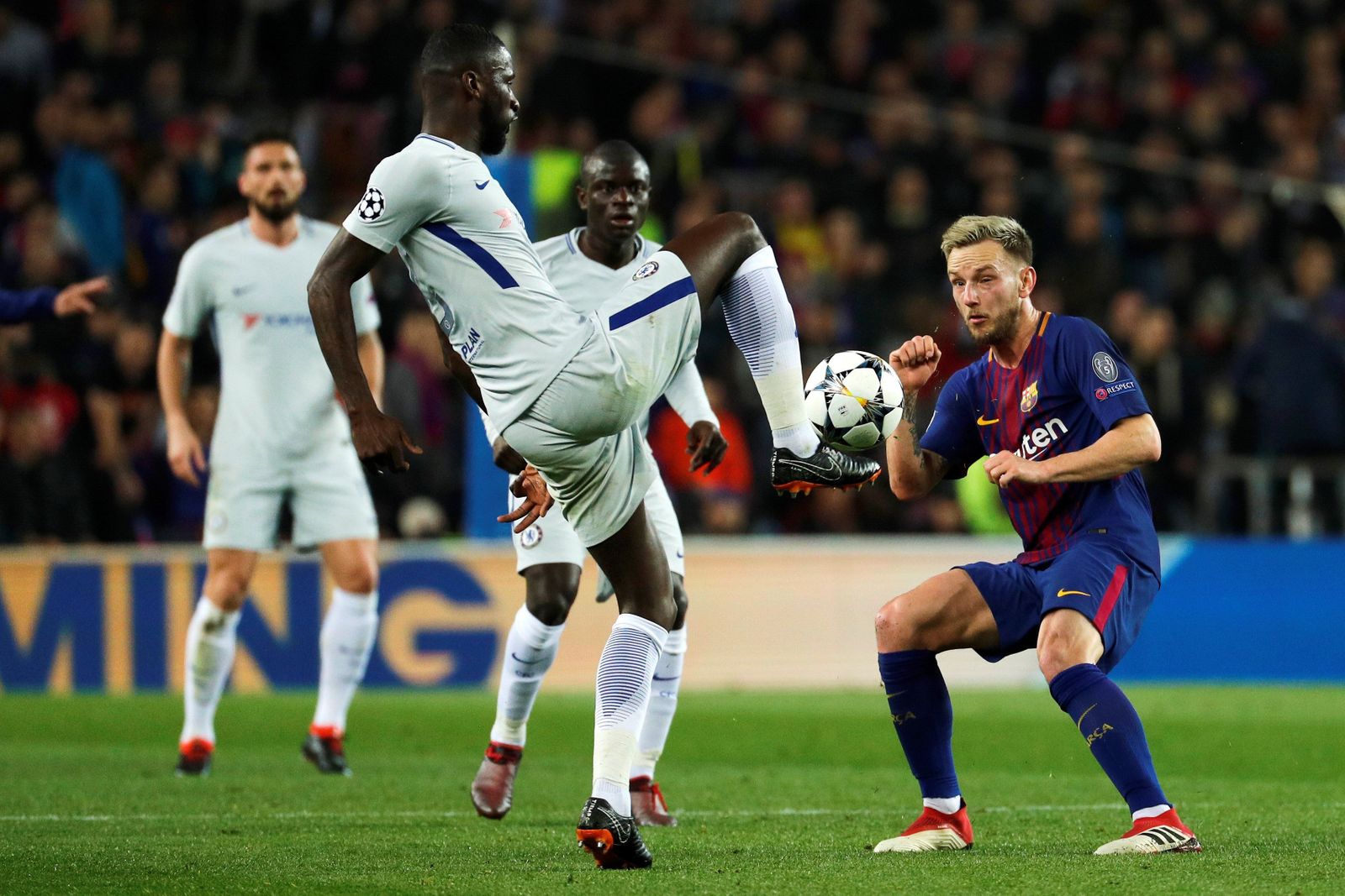 Las imágenes del Barcelona-Chelsea