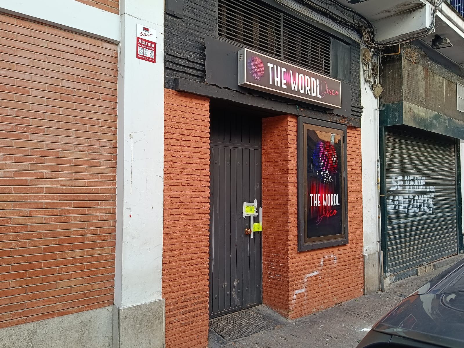 Local de ocio nocturno clausurado en Ciudad Jardín.