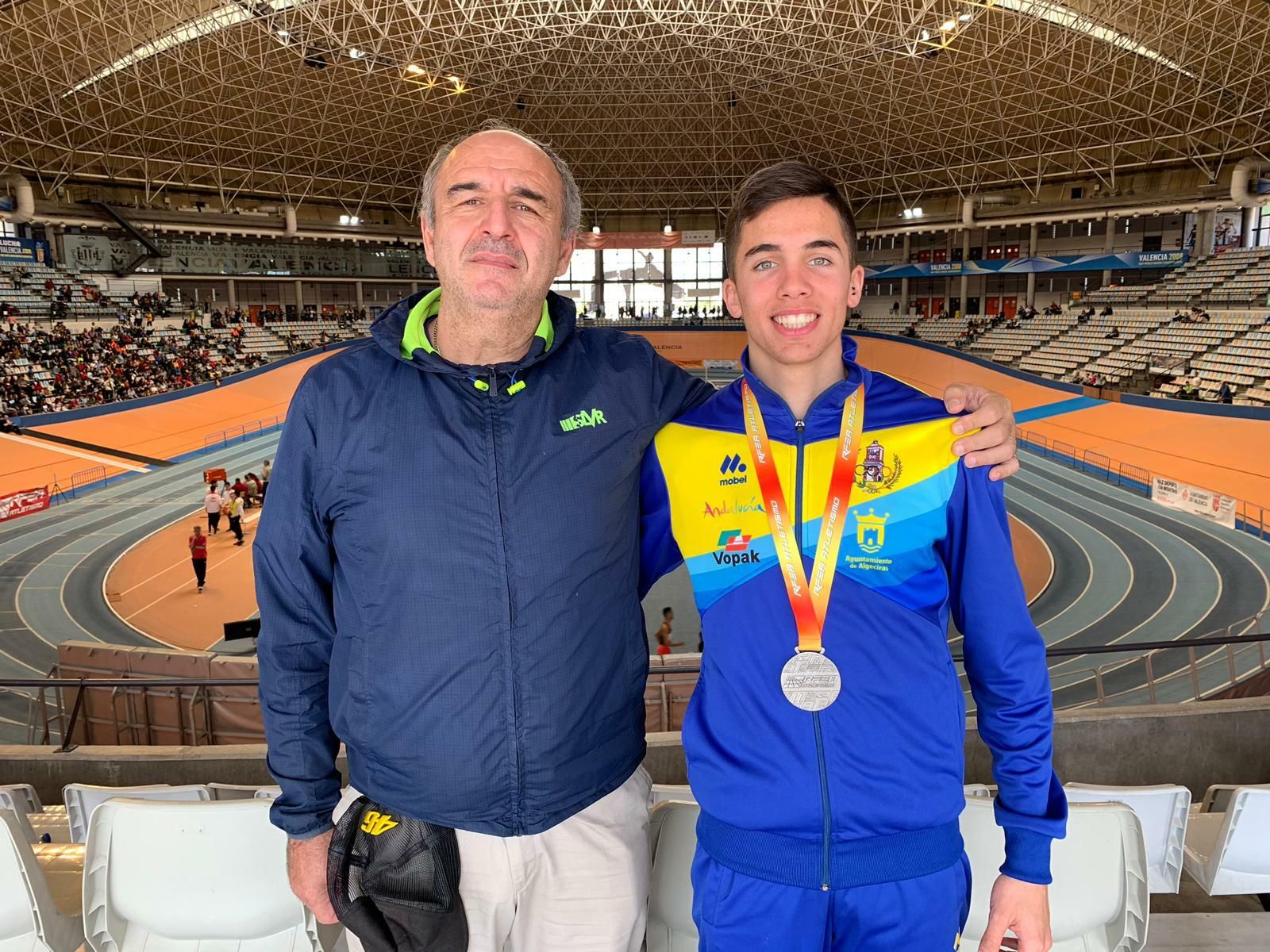 Paco Medina y su discípulo, Iván Piñero