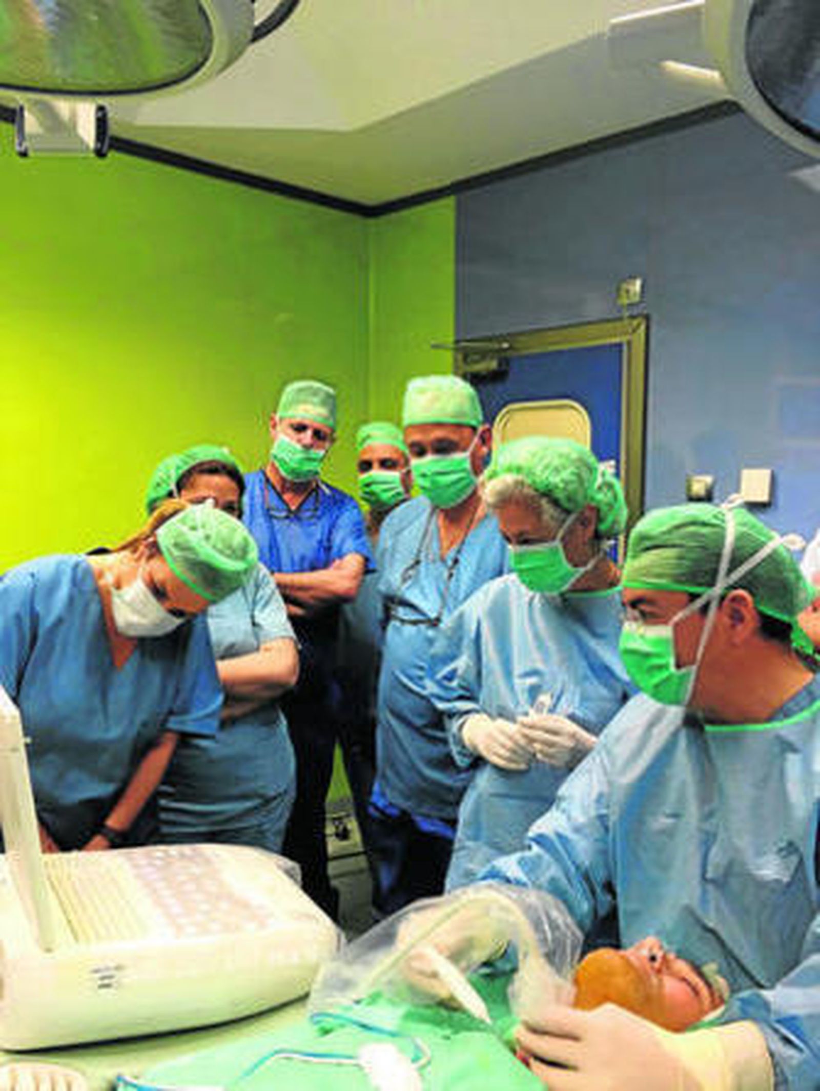 Momento de la intervención.