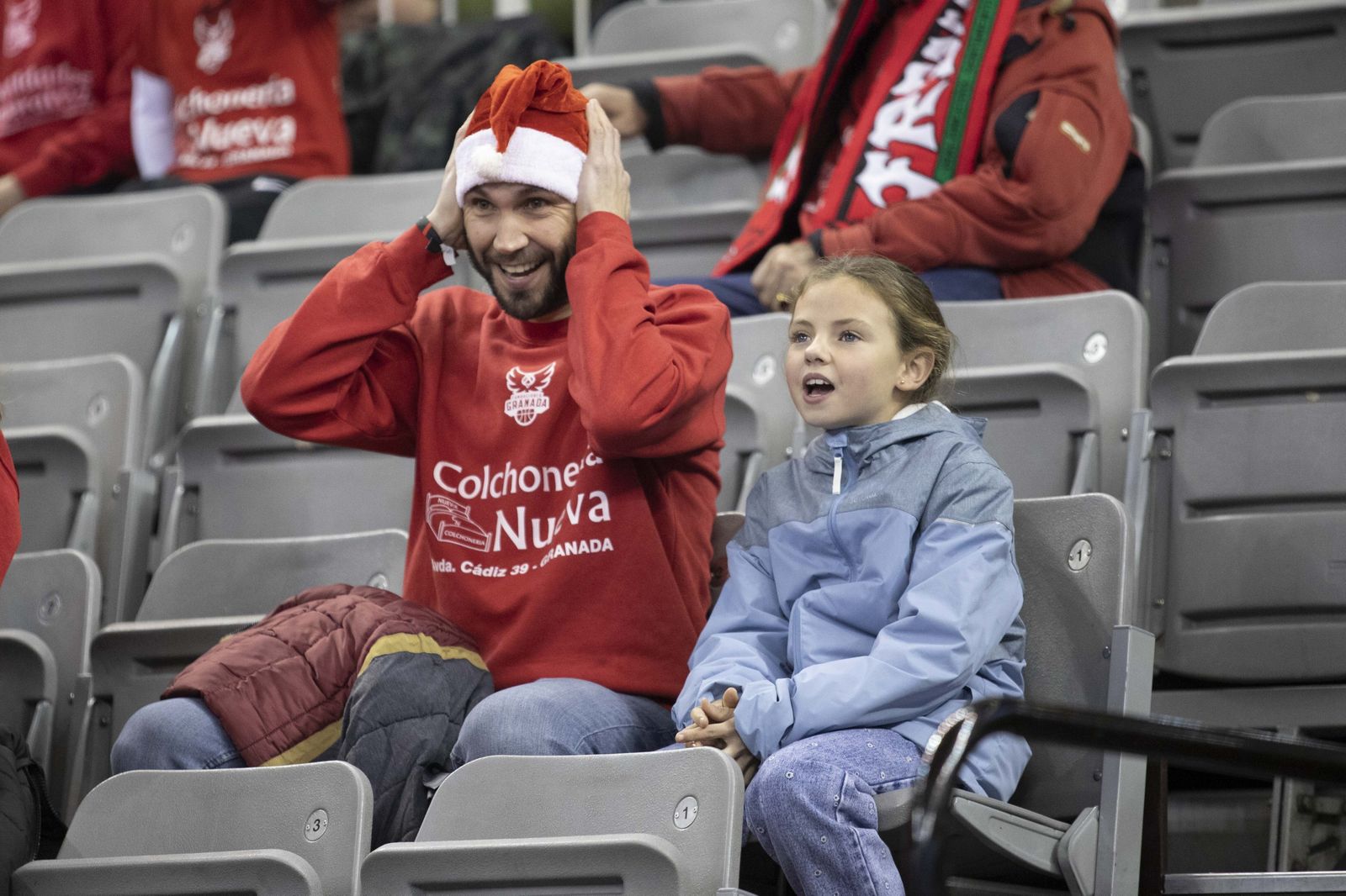 Encuéntrate en las gradas del Palacio de Deportes