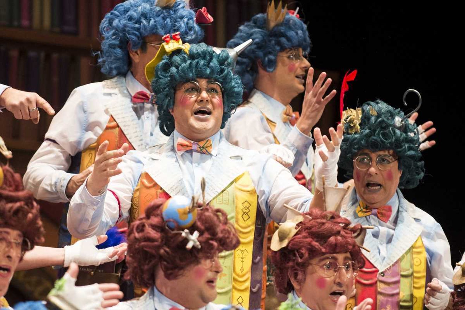 Las imágenes de la decimonovena función clasificatoria