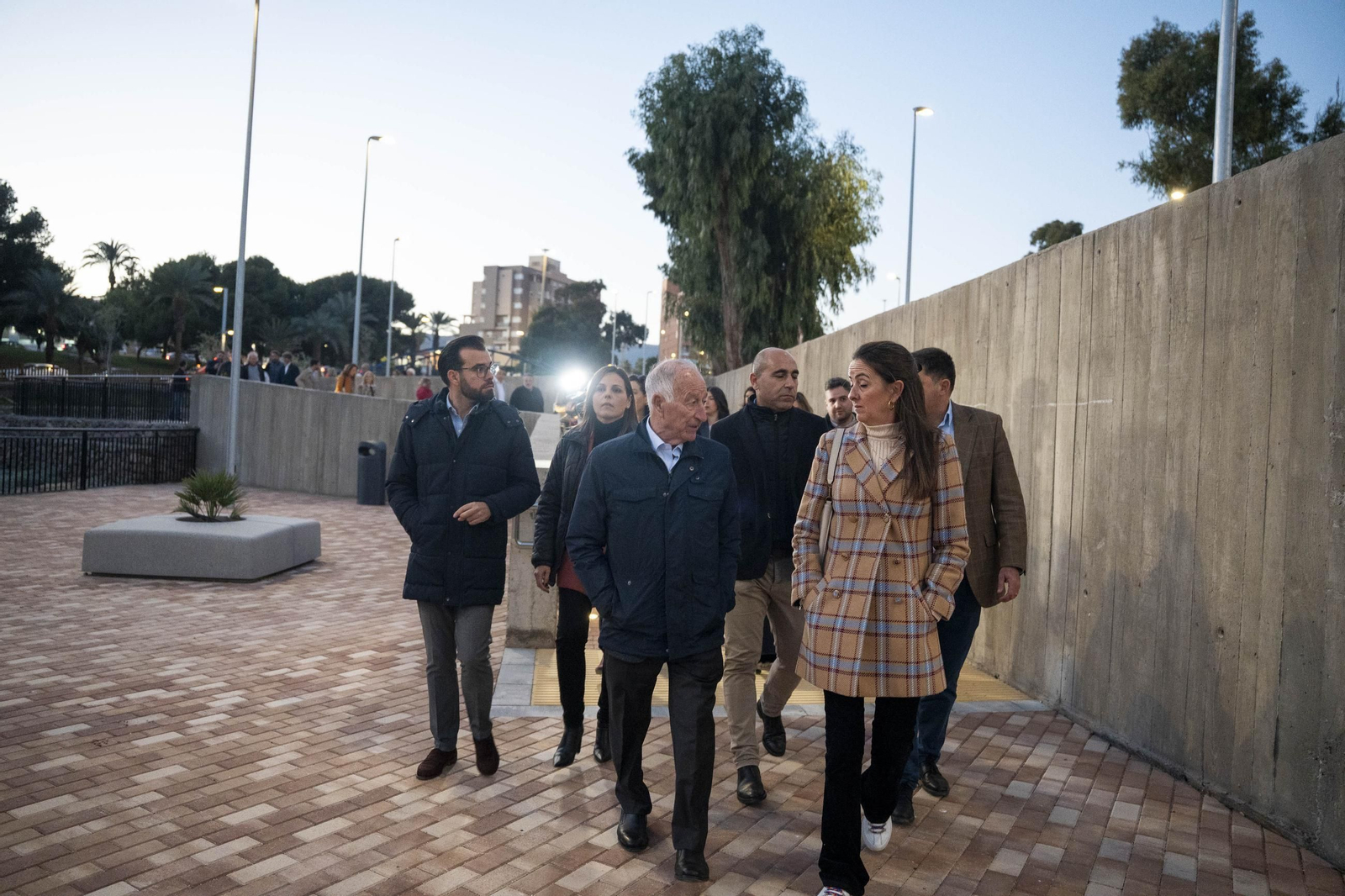 Las imágenes de la inauguración de la primera fase de la adecuación de la Rambla San Antonio de Aguadulce