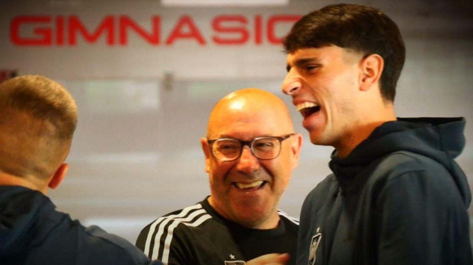 Izan Merino en la concentración con España sub 20 en Las Rozas.