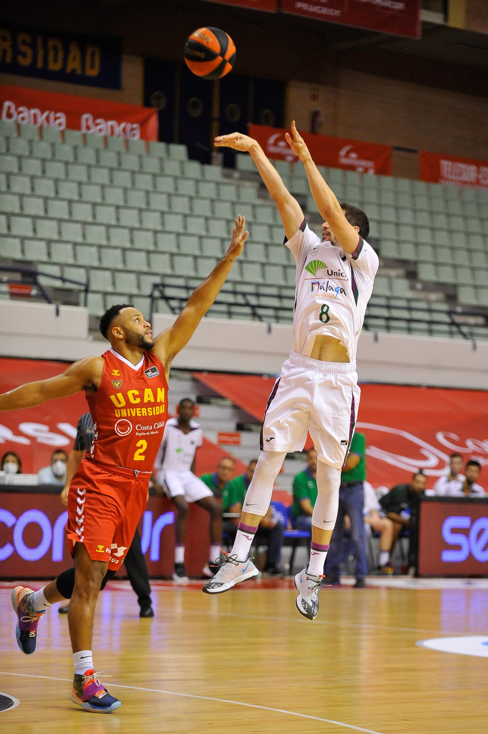 El UCAM Murcia-Unicaja, en fotos