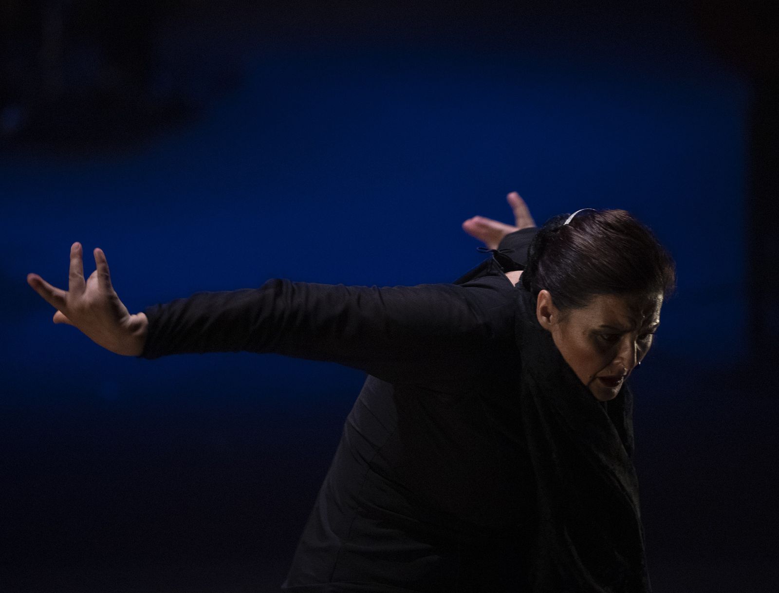 María del Mar Moreno en la Bienal de Flamenco de Sevilla