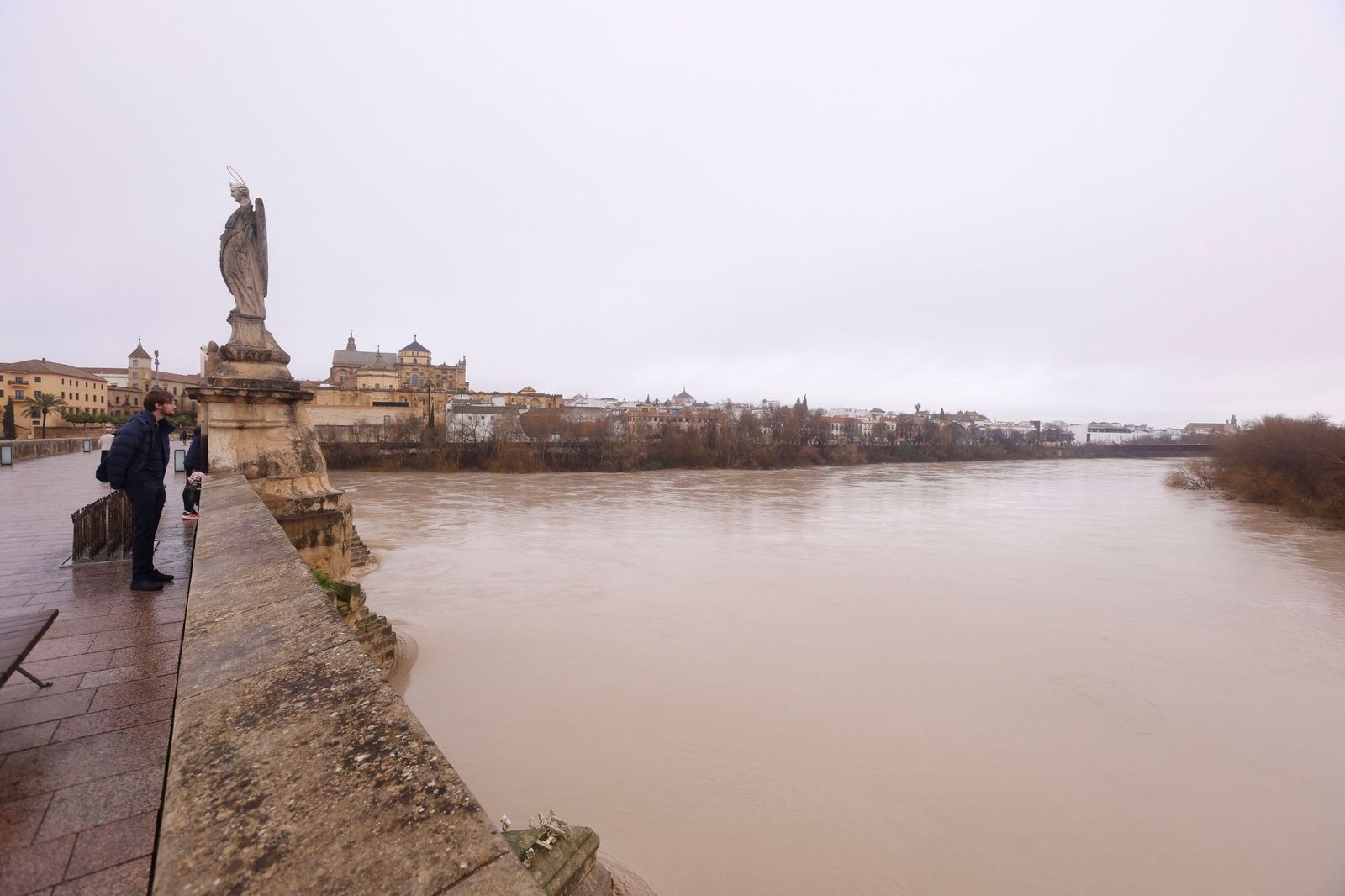 Así pasa el río Guadalquivir este lunes por Córdoba
