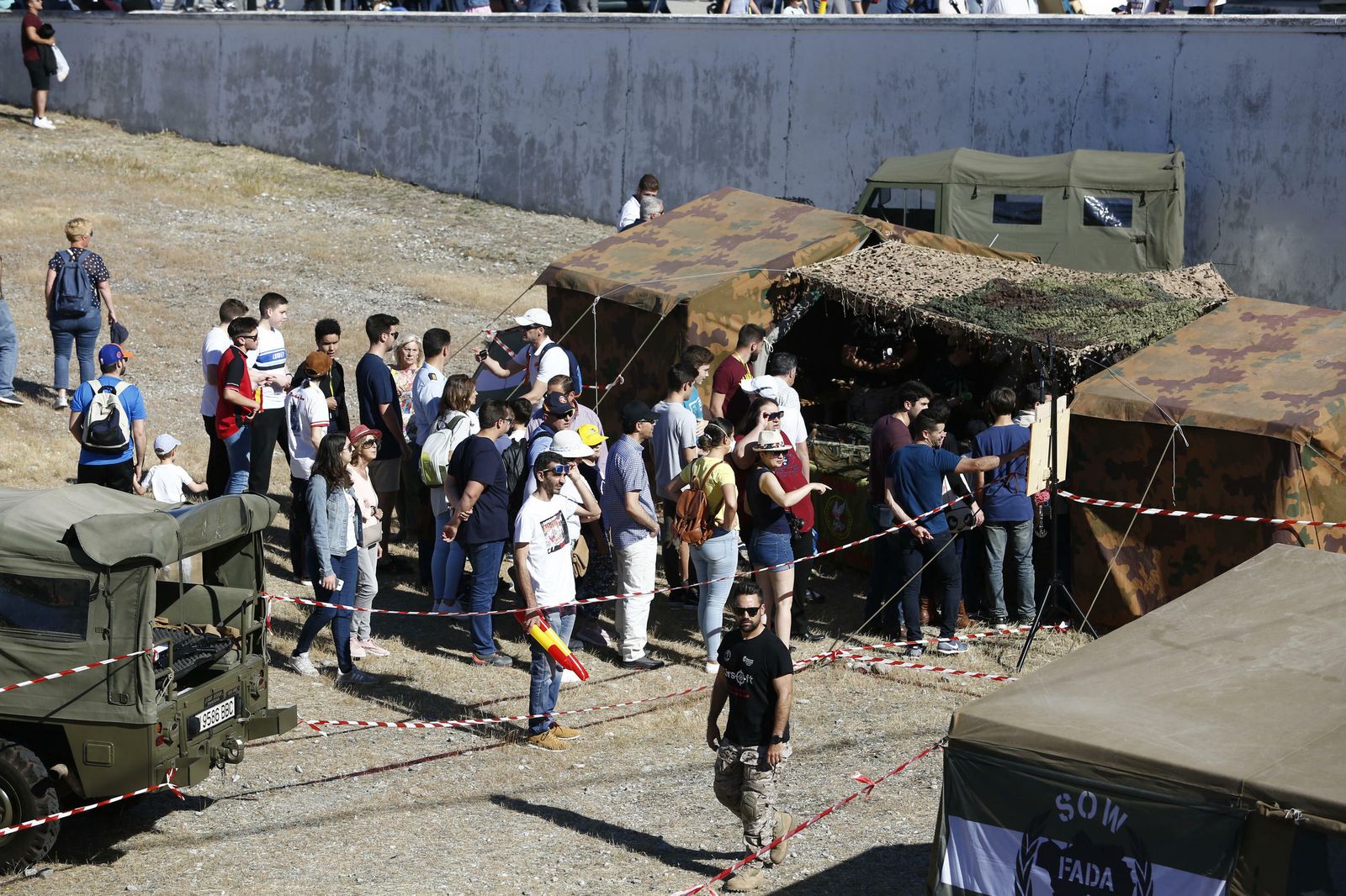 Jornada de puertas abiertas y 'altos vuelos' en la Base Aérea de Arilla
