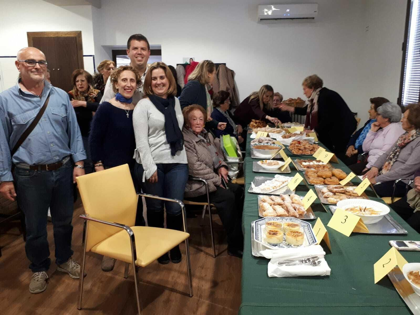 Participantes en el Hogar del Pensionista de Monachil.