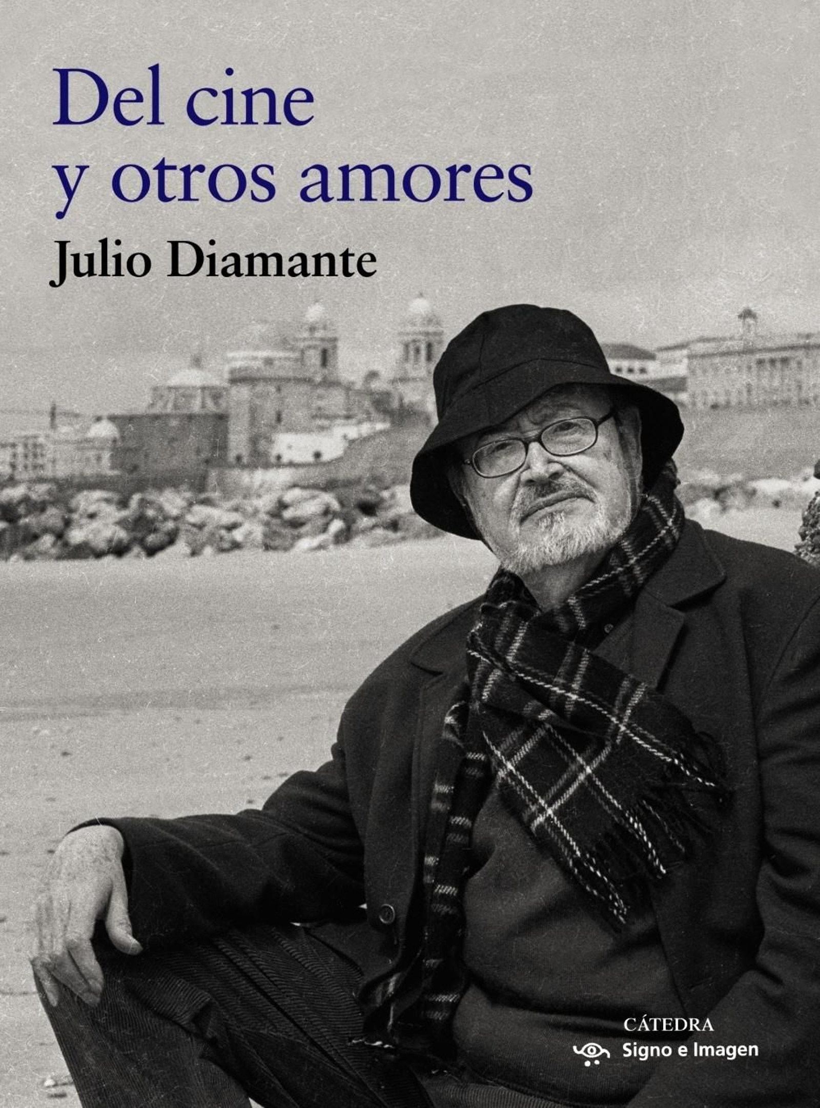 Imagen del la portada de 'Del cine y otros amores', de Julio Diamante, realizada por Joaquín Hernández 'Kiki'.