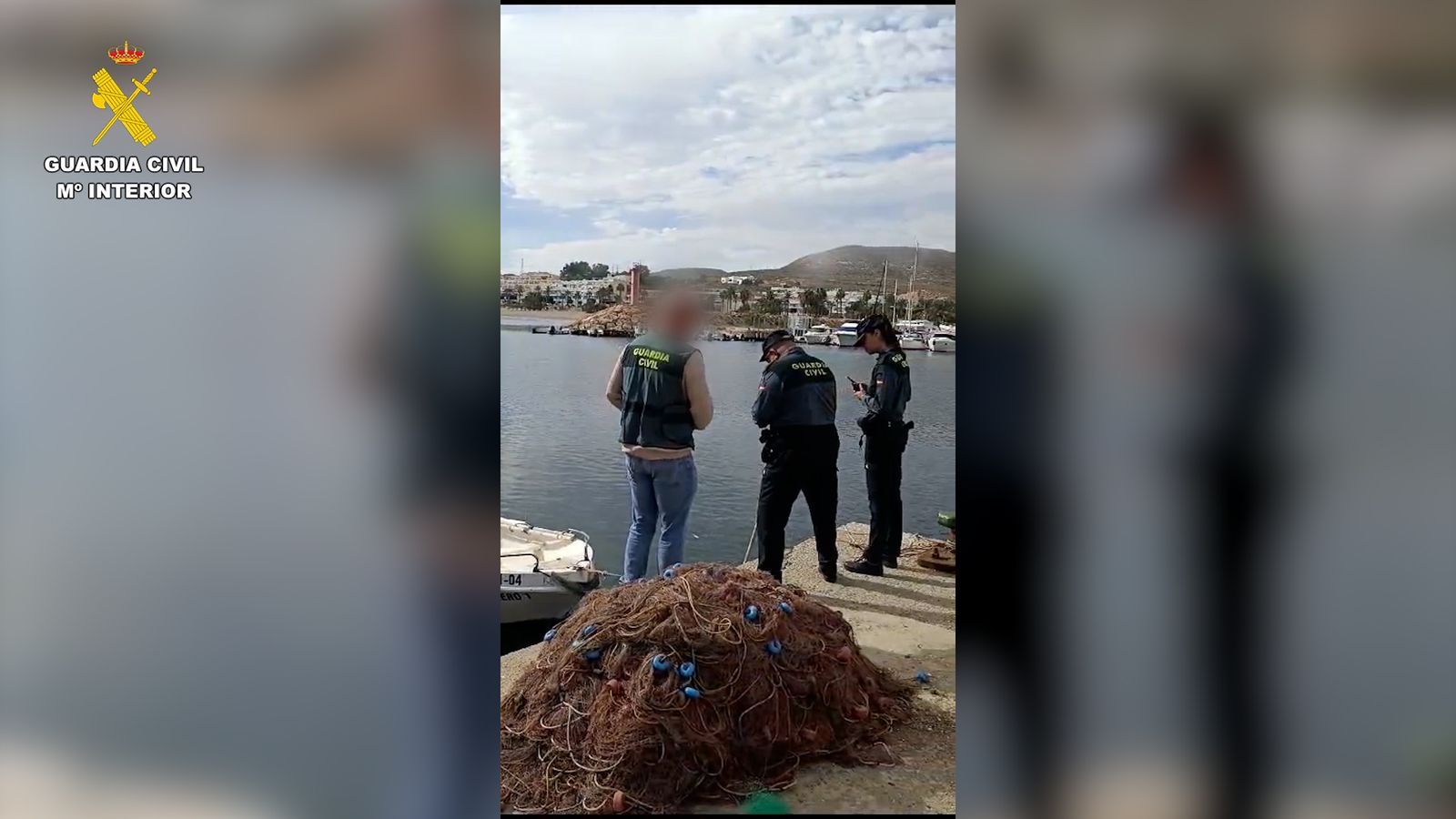 Agentes de la Guardia Civil.