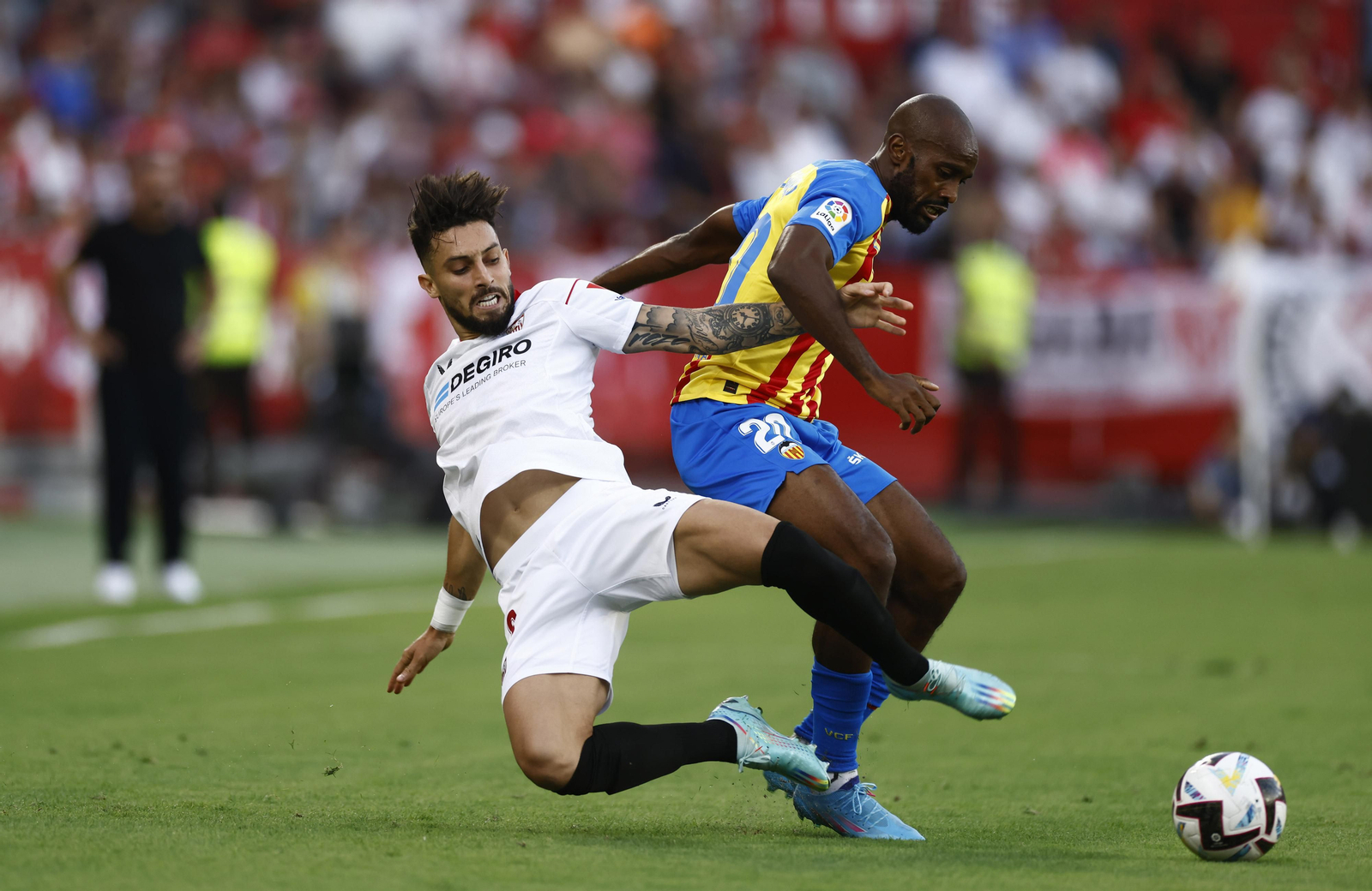 Las imágenes del Sevilla-Valencia