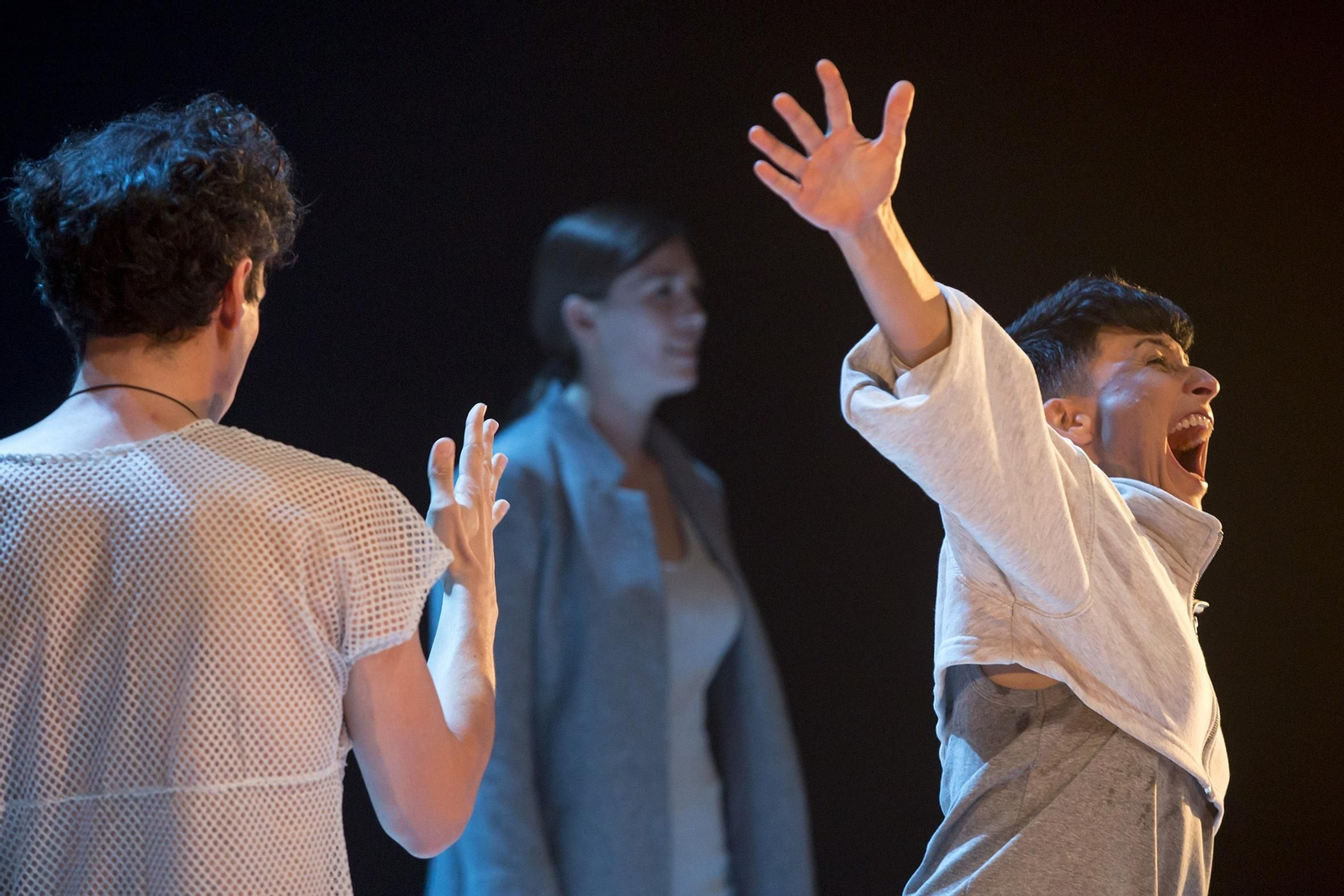 Representación de 'Los ignífugos' de Ruth Rubio.