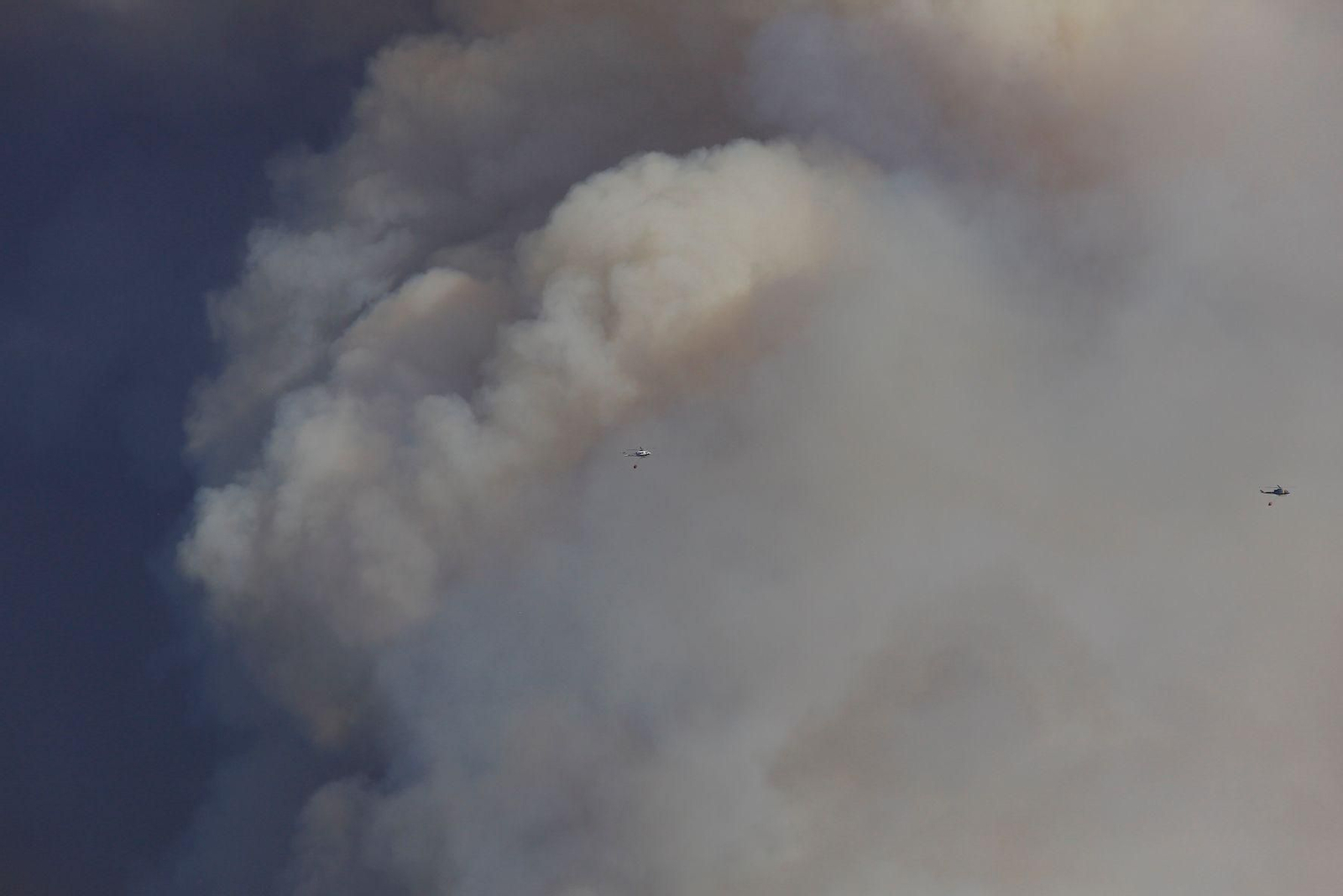 El incendio en Pujerra, en Málaga, en fotos
