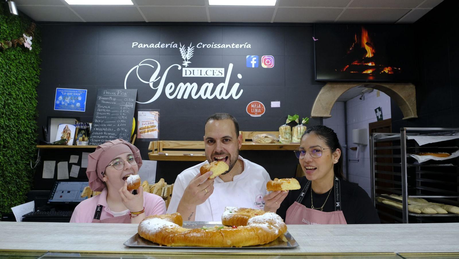 Tu roscón de reyes en Yemadi, tradición y calidad, en imágenes
