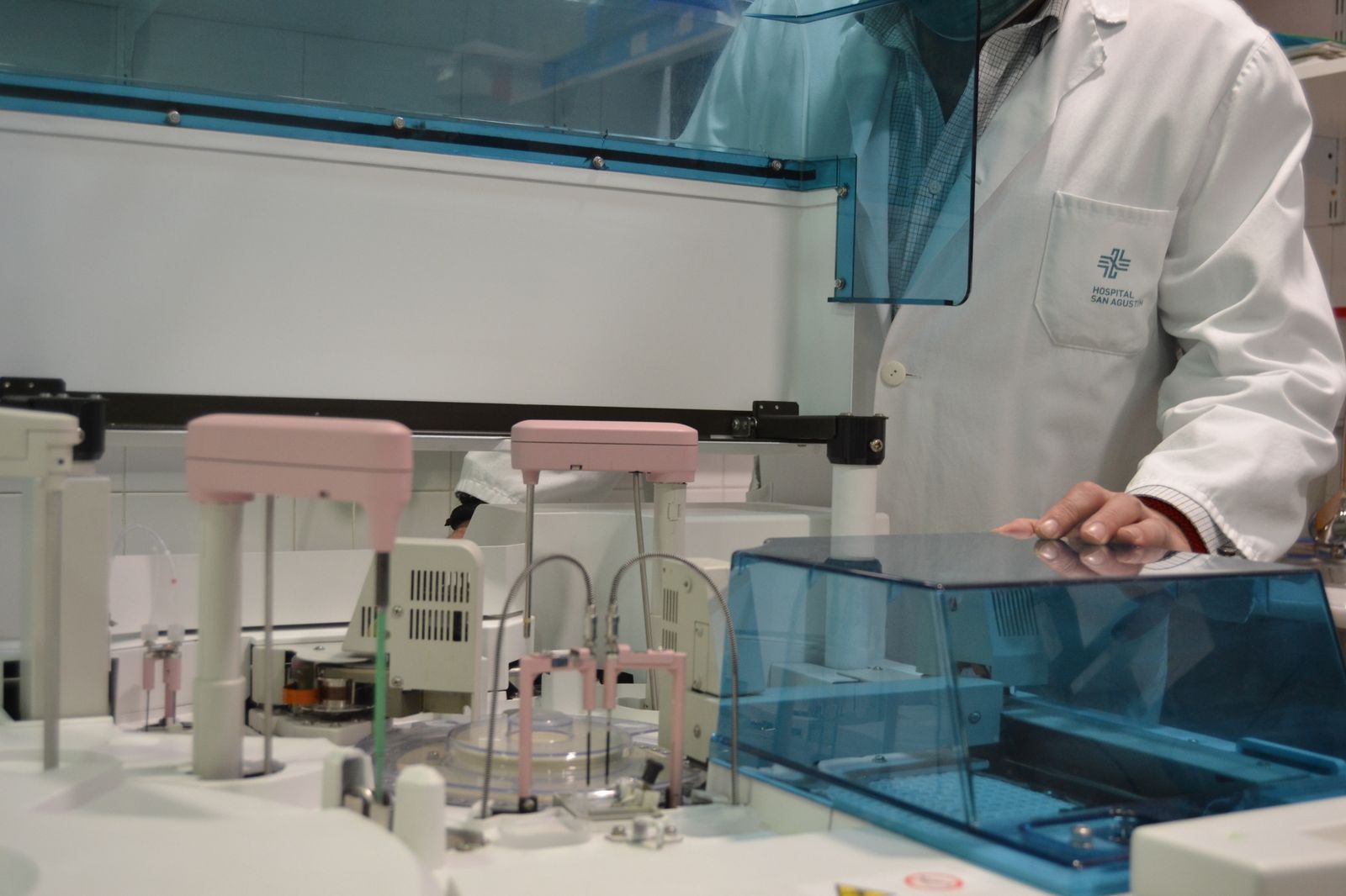 La maquinaria en la que se lleva a cabo el estudio.