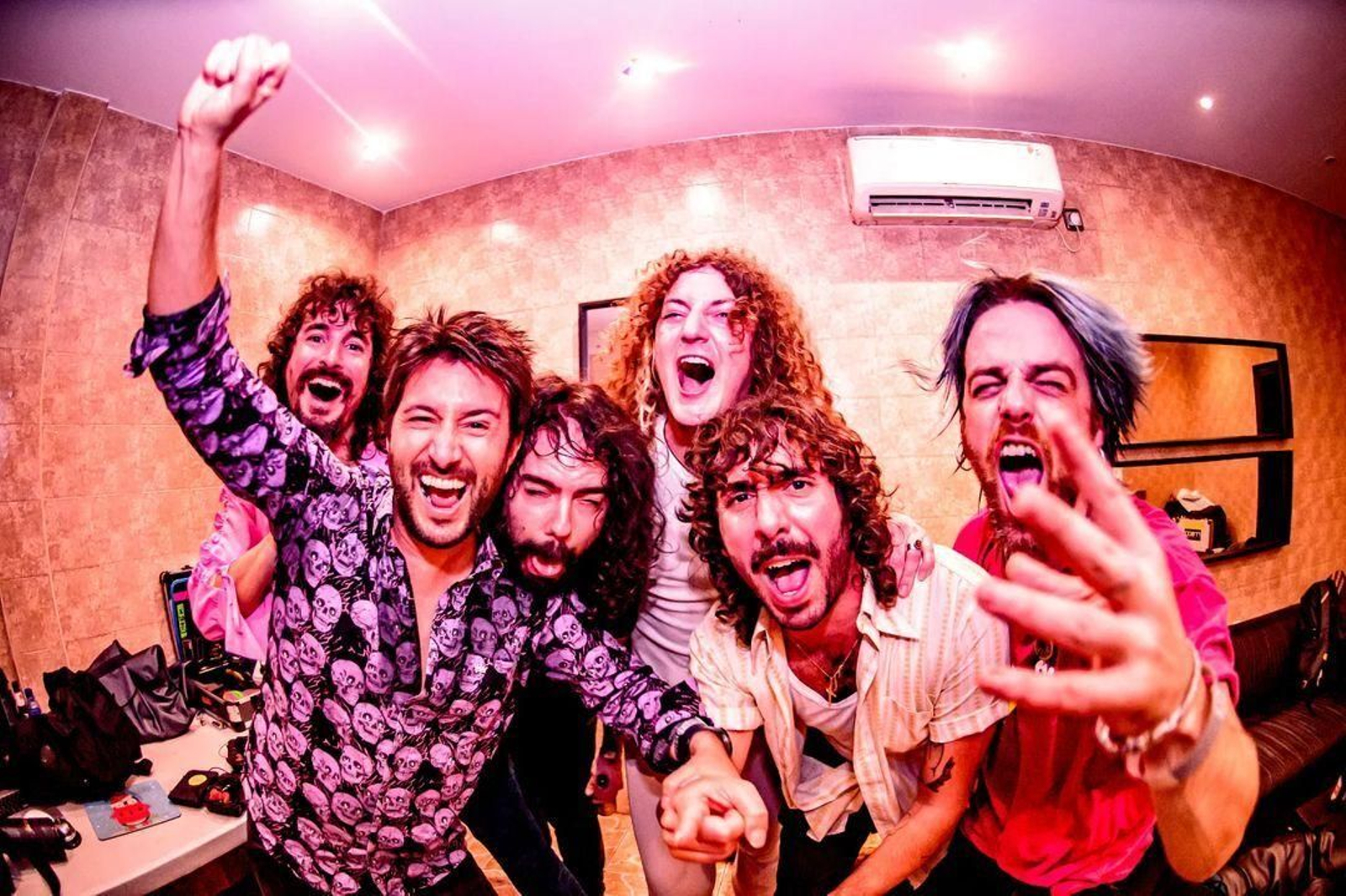 La banda de Derby Motoretas Burrito Kachimba.