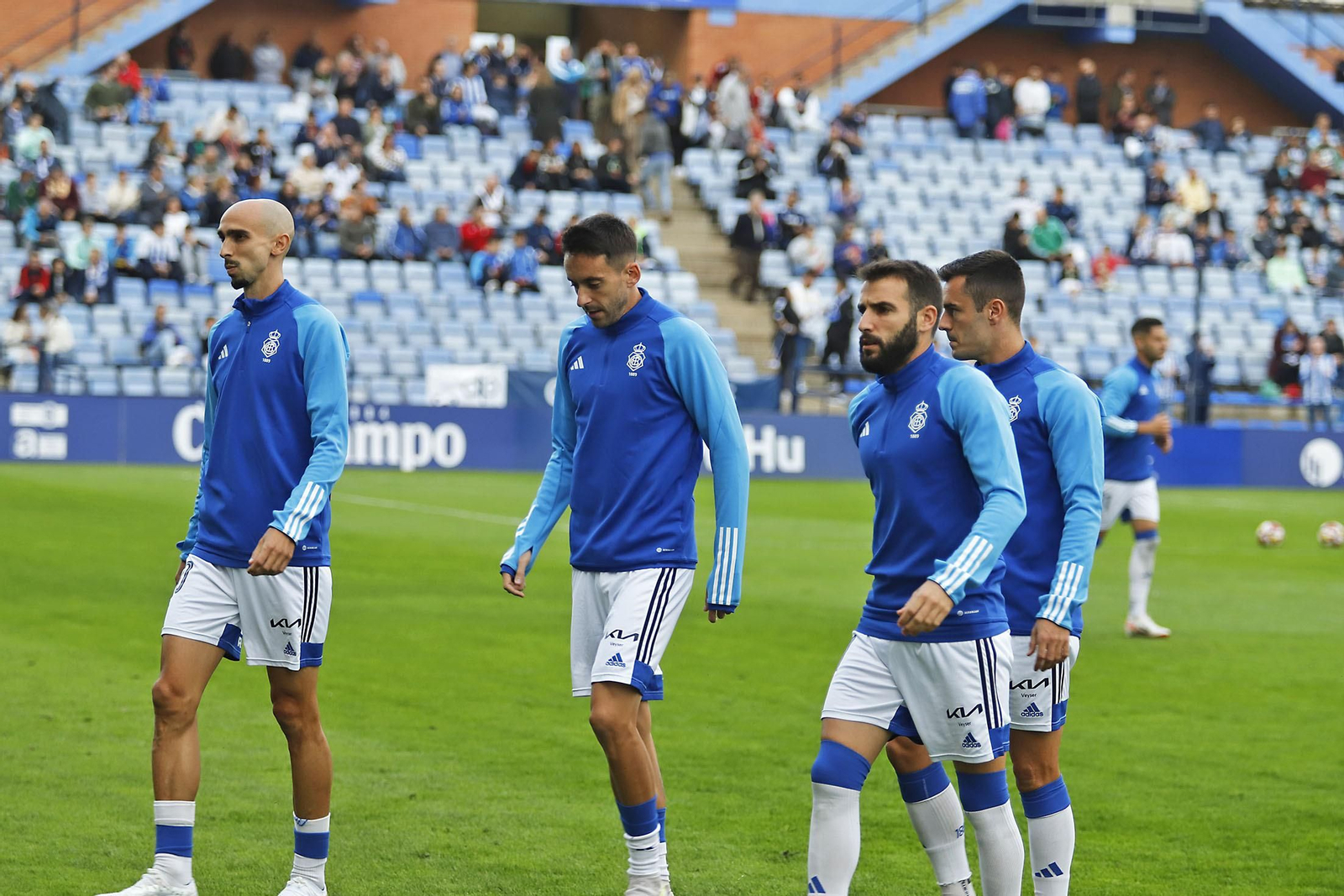 Imágenes del ambiente en el Recreativo de Huelva - San Fernando