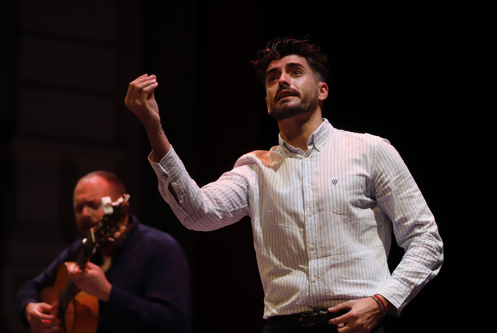 Imágenes del ambiente en el primer día del concurso de agrupaciones del Carnaval Colombino