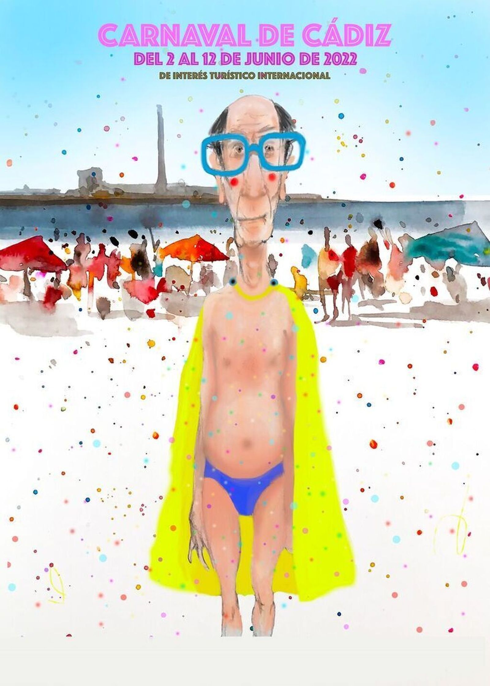 El cartel que anunció este 2022 la fiesta.