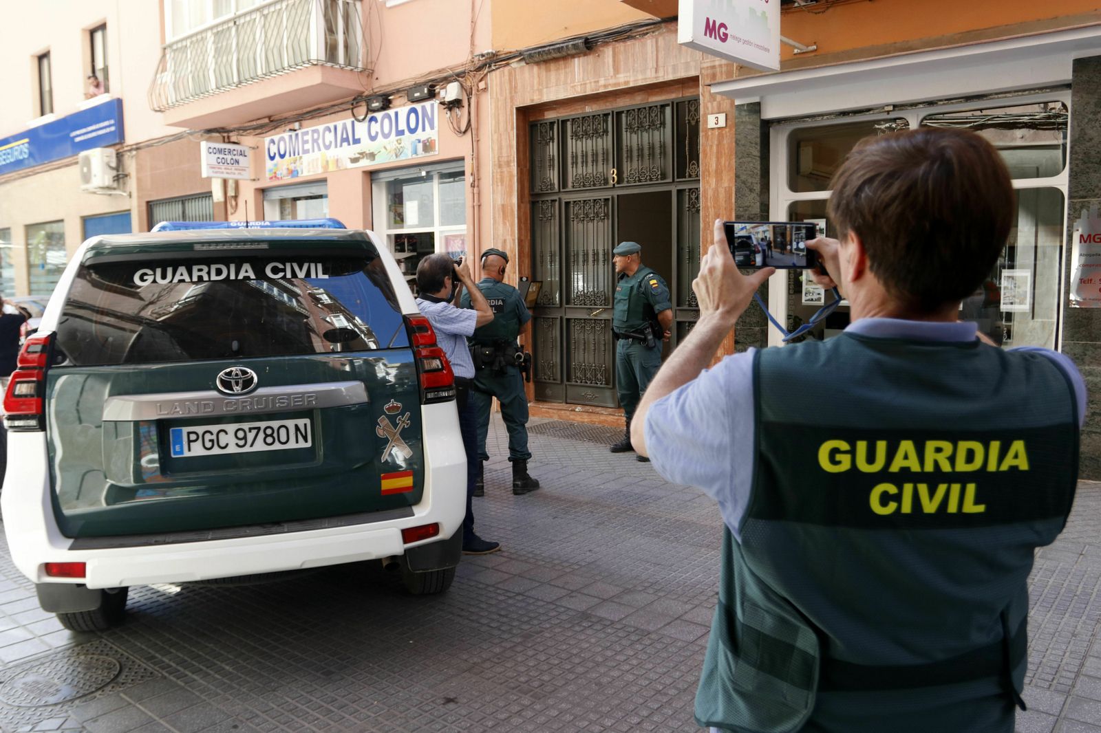 Las fotos de la operación contra el blanqueo y el narcotráfico