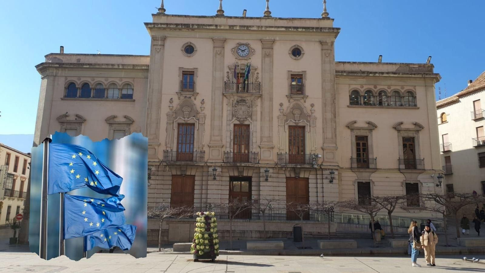 Fachada del Ayuntamiento de Jaén.