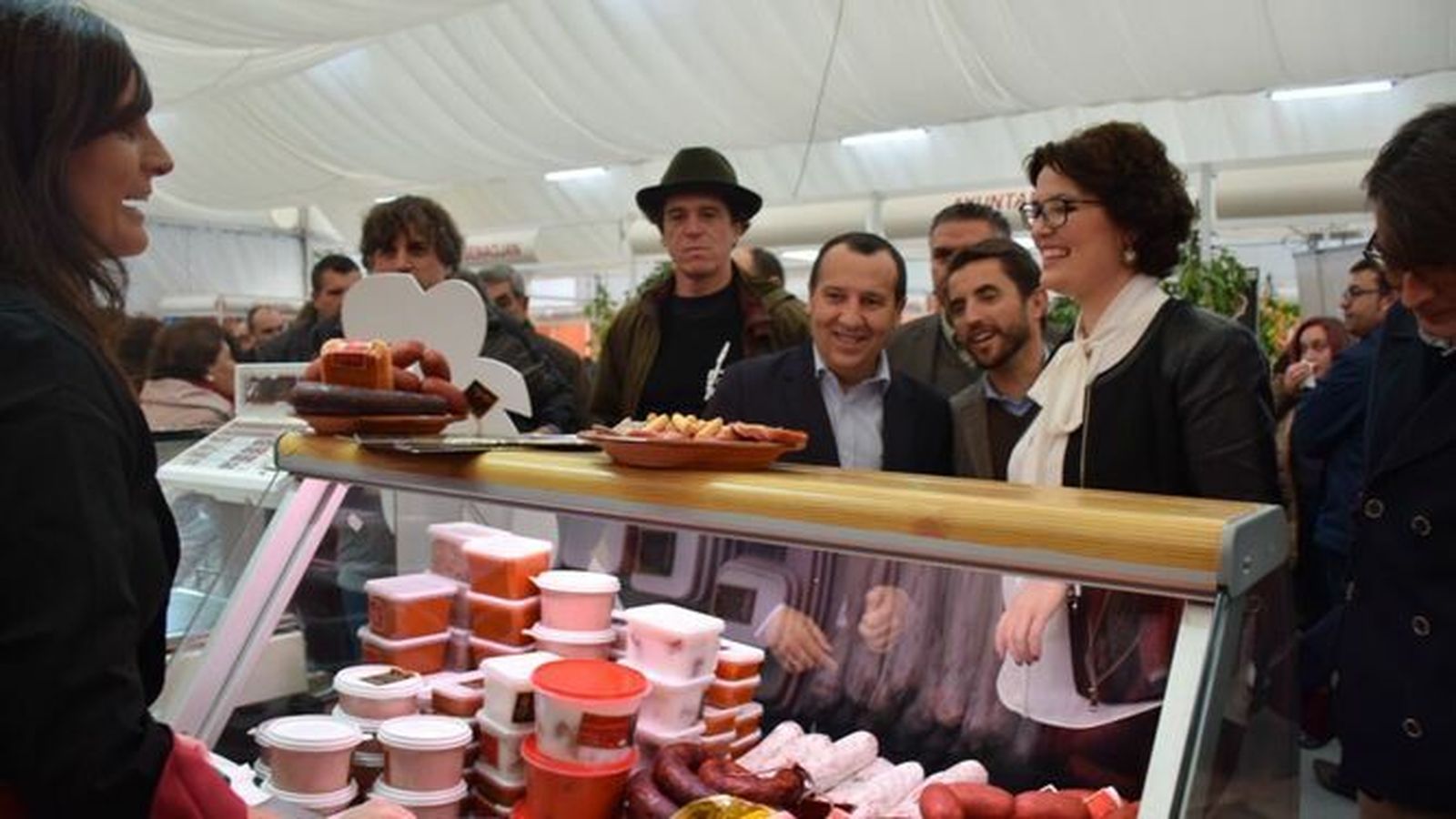 Feria de la Chacina en una edición anterior