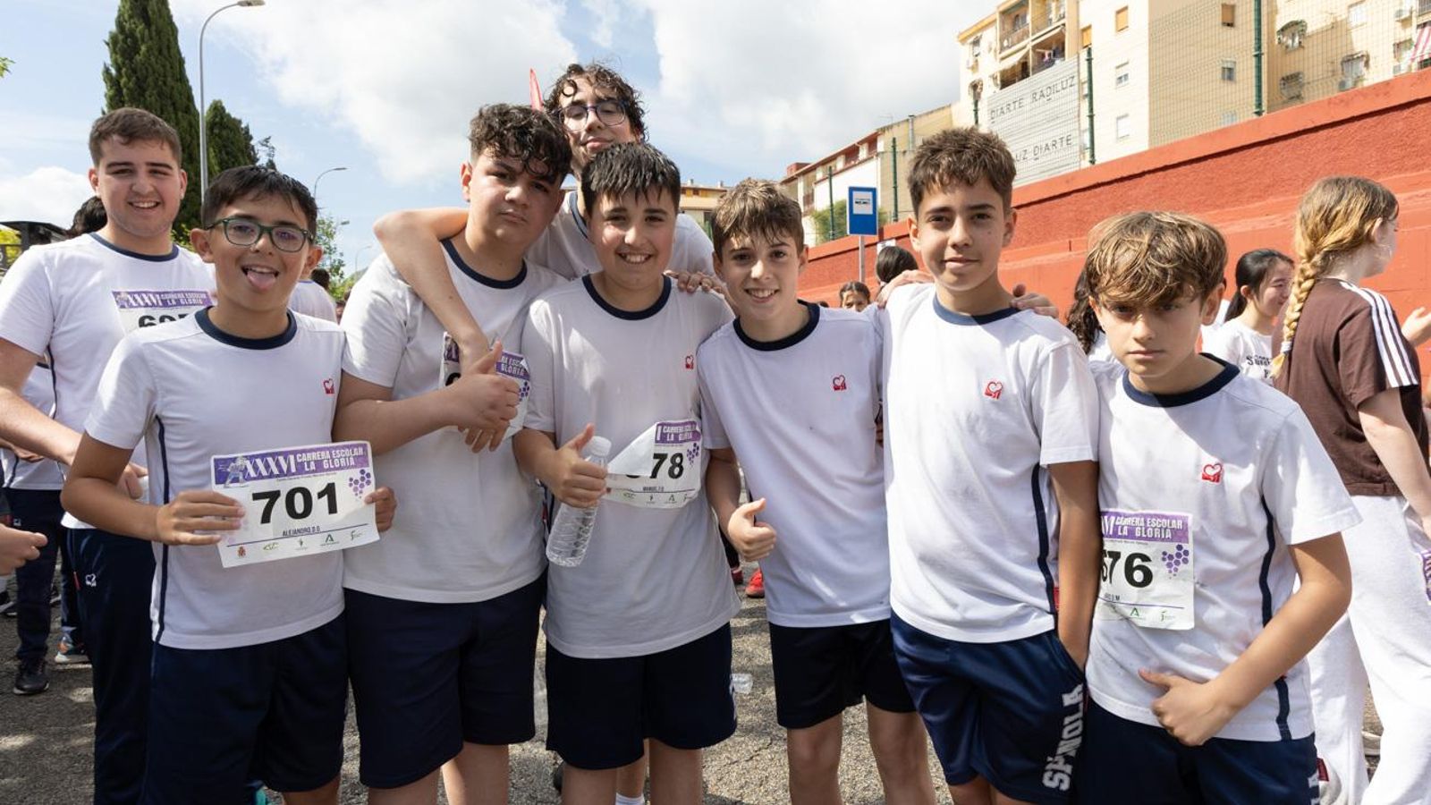 La carrera escolar de “La Gloria” que aúna inclusión y solidaridad, en imágenes